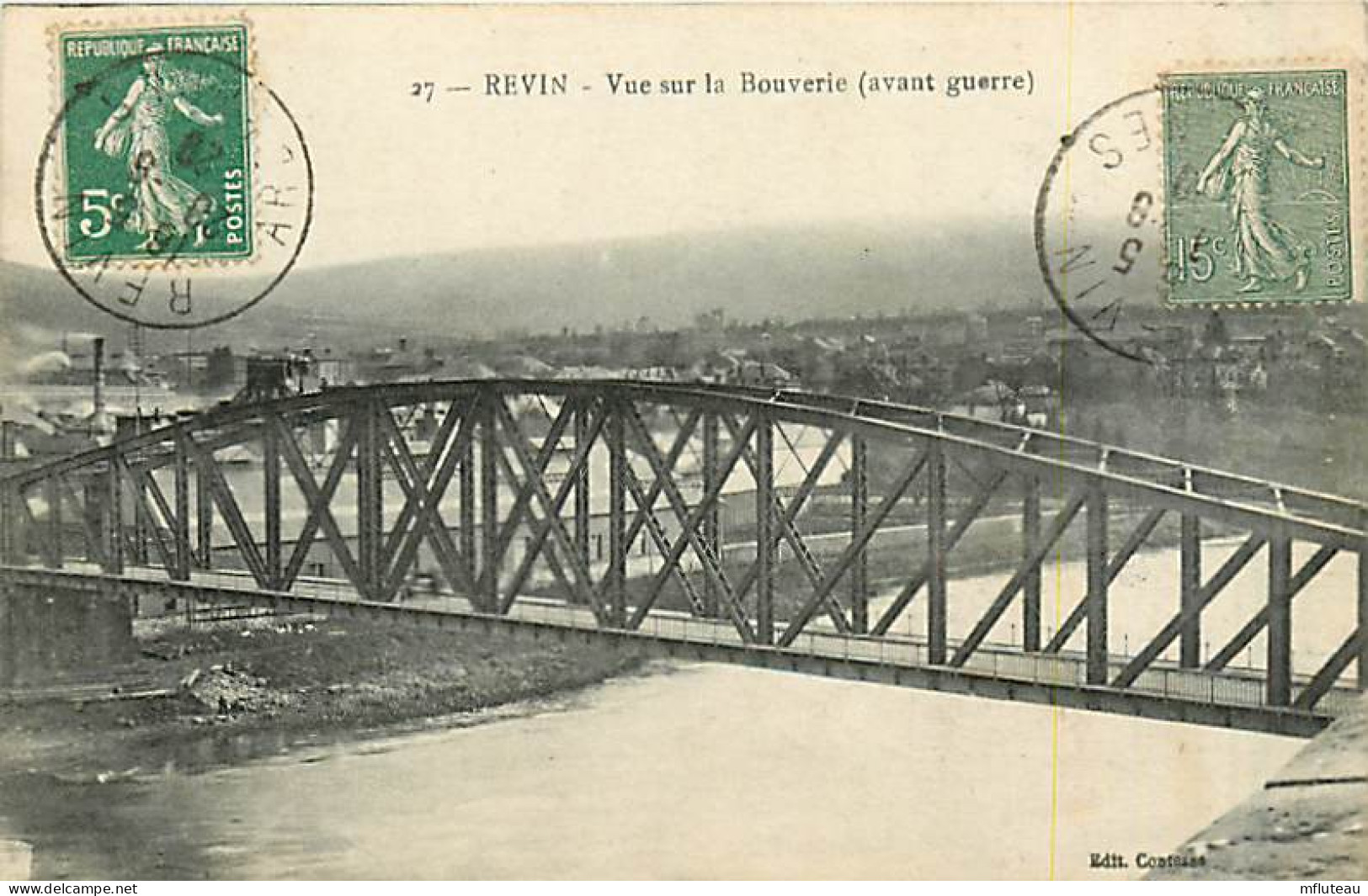 08* REVIN   Pont  Bouverie              MA84,0485 - Revin