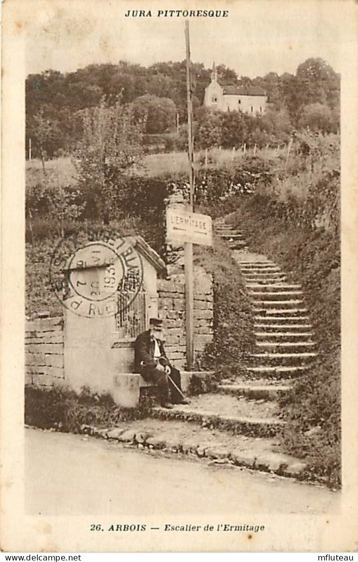39* ARBOIS  Escalier Ermitage                      MA85-0711 - Arbois