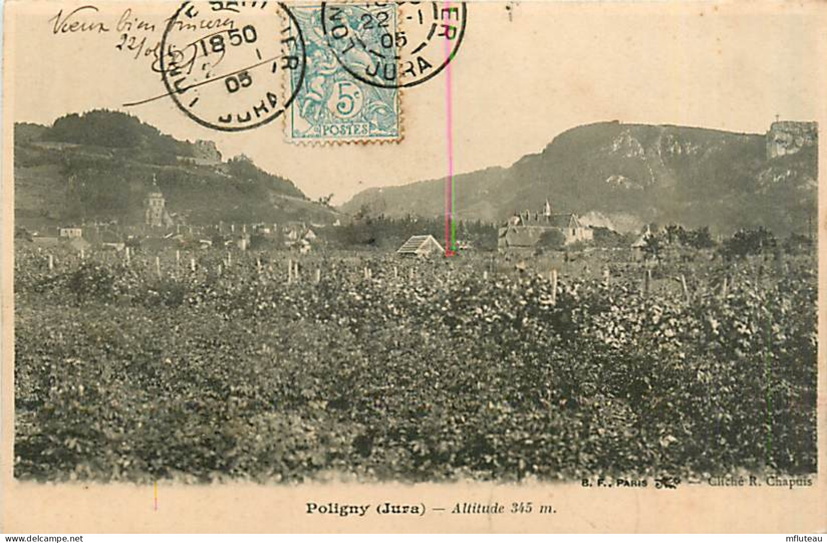 39* POLIGNY  Panorama                      MA85-0692 - Poligny