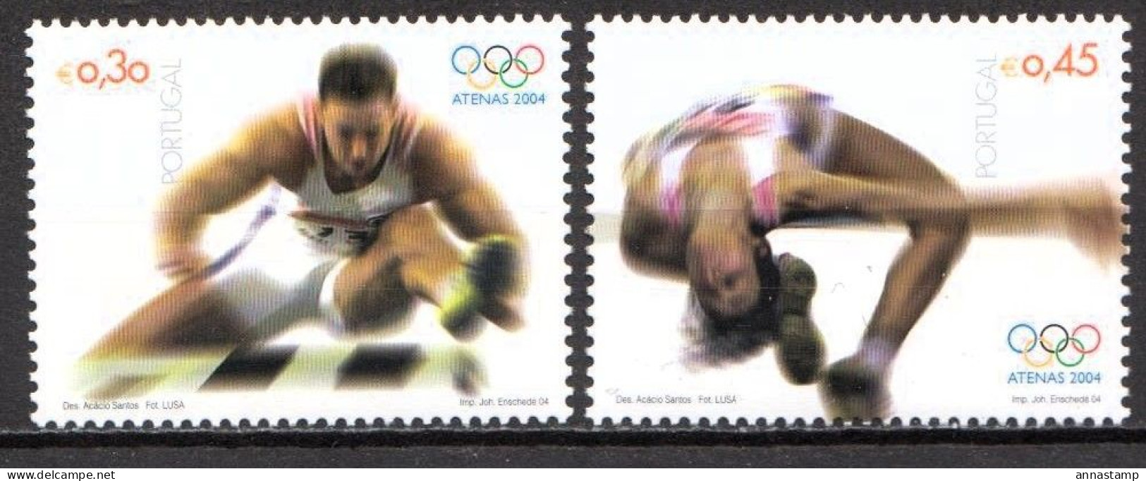 Portugal MNH Set - Zomer 2004: Athene