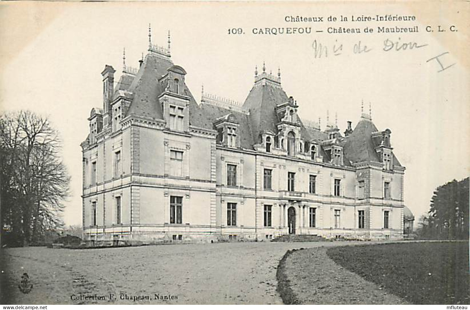 44* CARQUEFOU  Château Maubreuil                  MA86,0034 - Carquefou