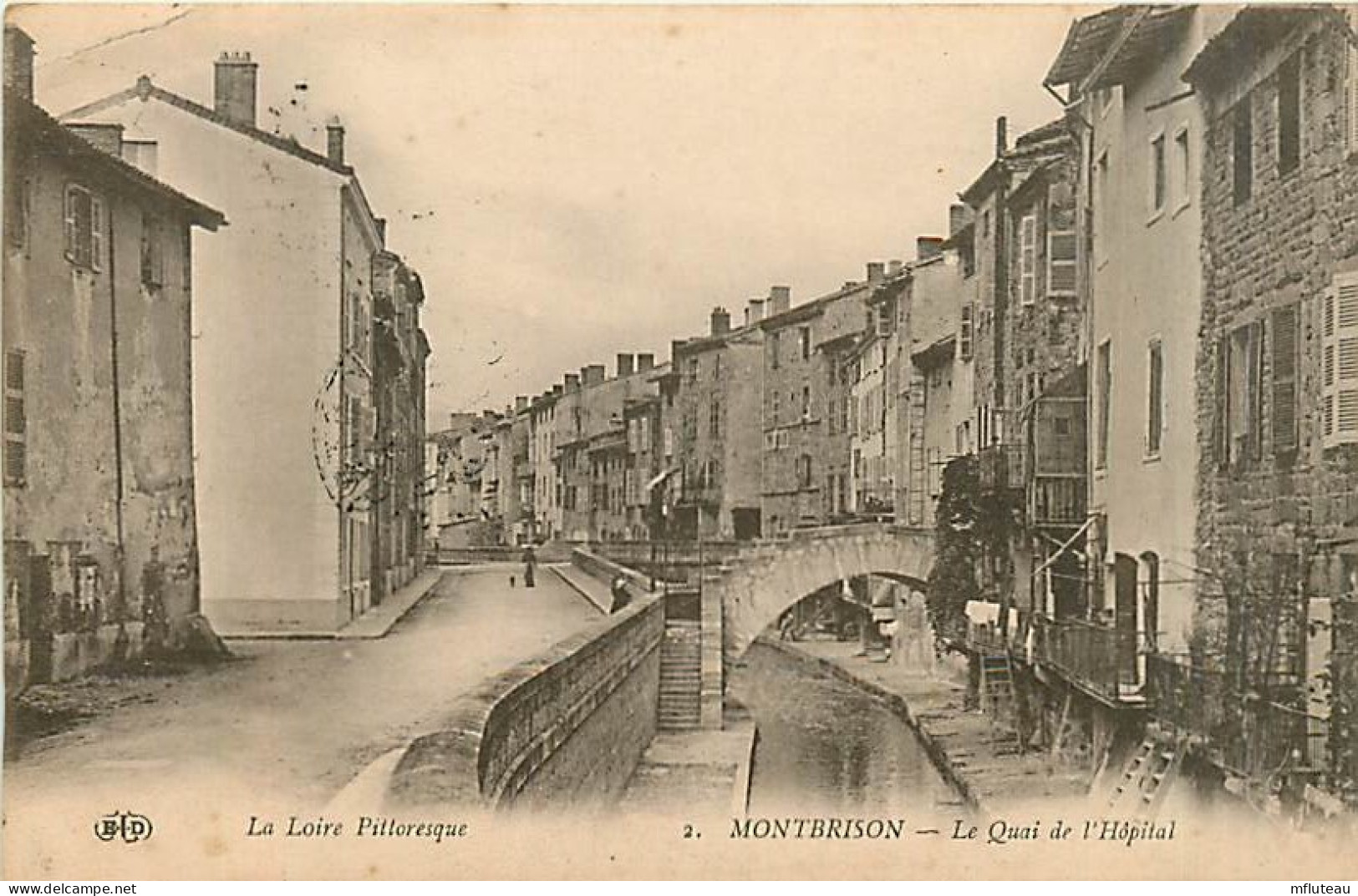 42* MONTBRISON  Quai De L Hopital                      MA85-1190 - Montbrison