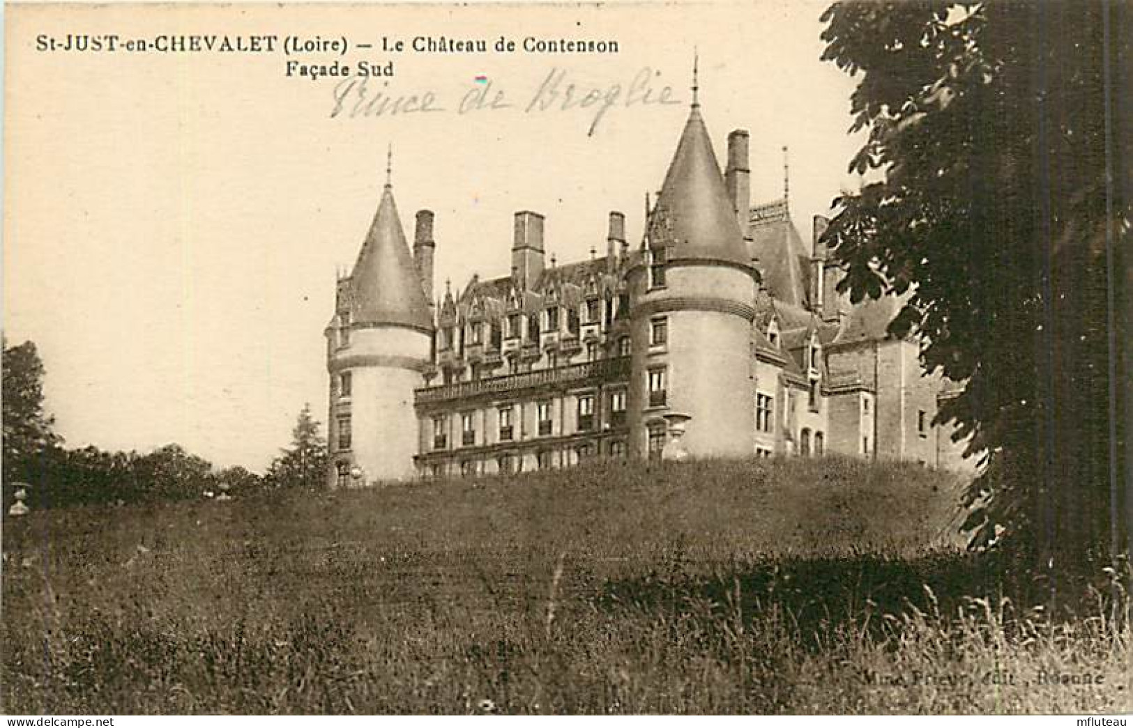 42* ST JUSTE EN CHEVALET    Château     MA85-1139 - Saint Just Saint Rambert