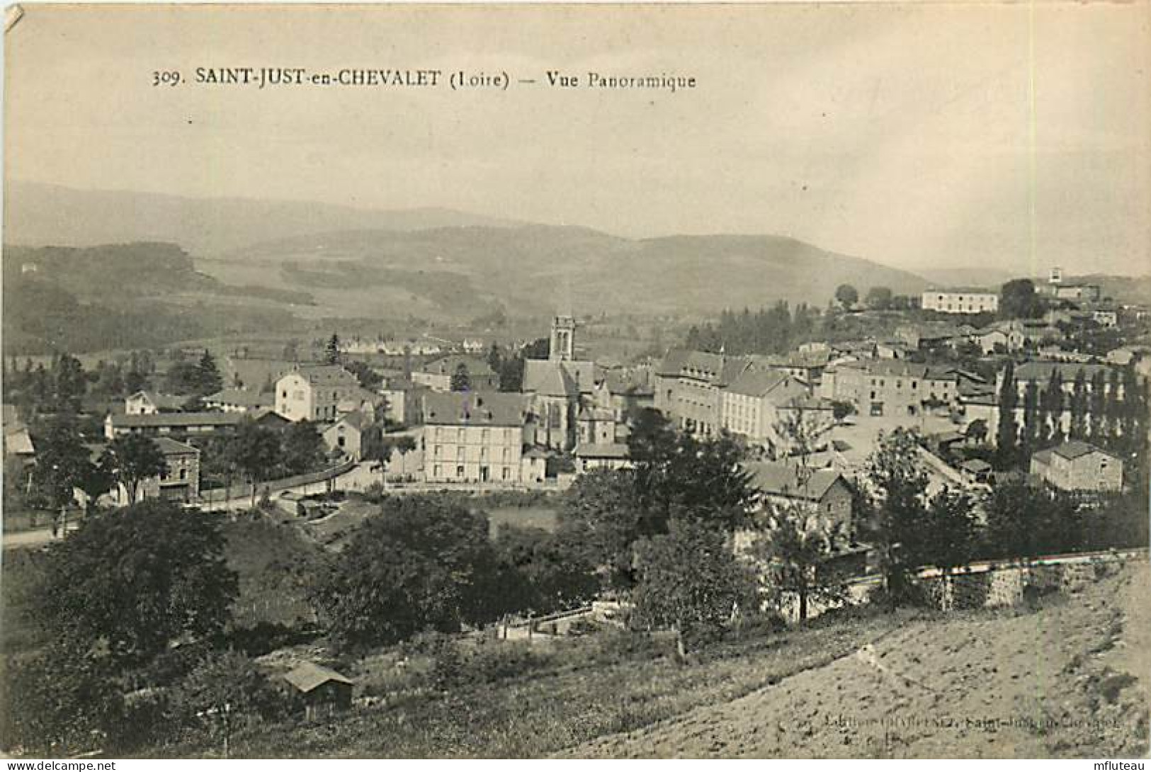 42* ST JUSTE EN CHEVALET     Panorama         MA85-1138 - Saint Just Saint Rambert