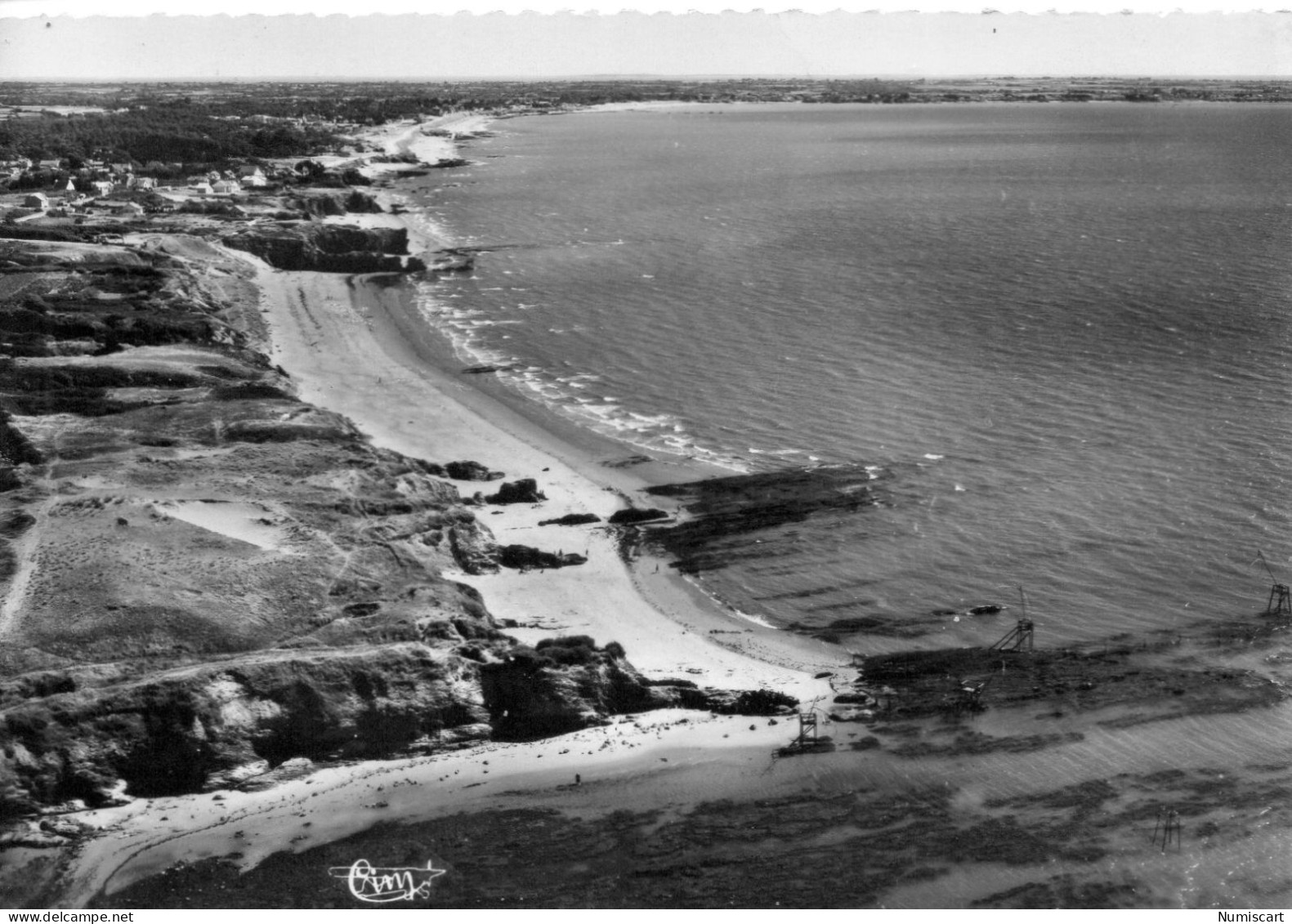 Saint-Michel-Chef-Chef Belle Vue Aérienne Plages - Saint-Michel-Chef-Chef