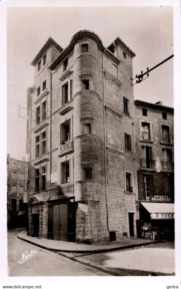 *CPSM - 34 - PEZENAS -  Ancienne Maison Des Templiers - Pezenas