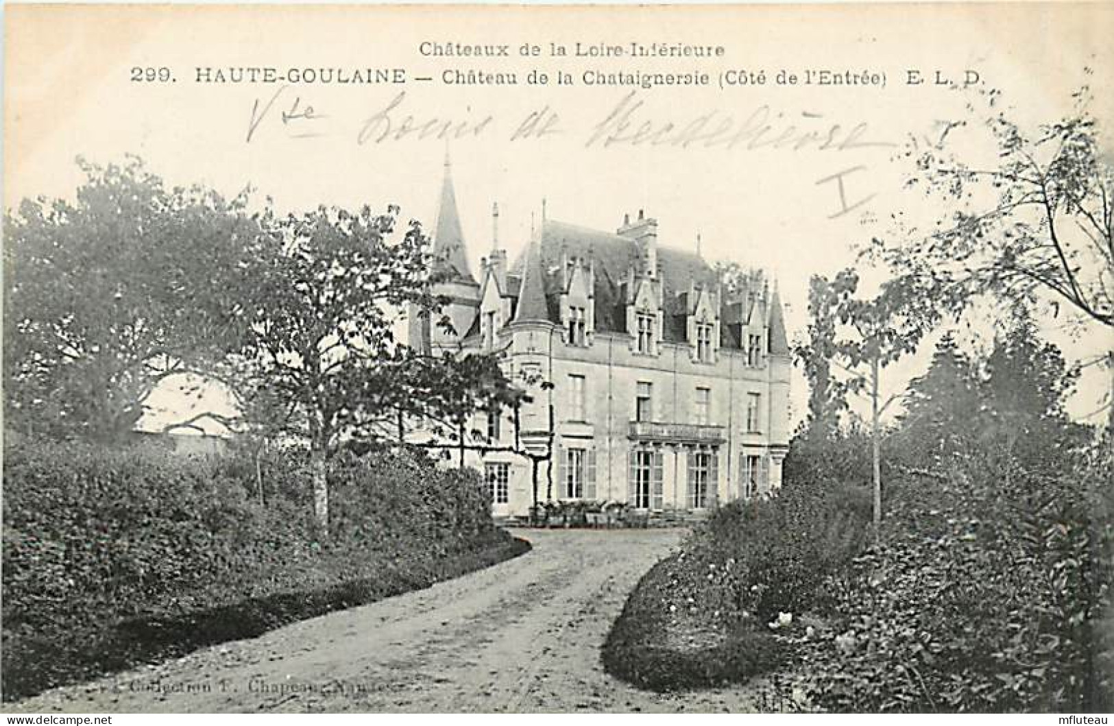 44* HAUTE  GOULAINE   Château Chataigneraie                  MA86,0046 - Haute-Goulaine