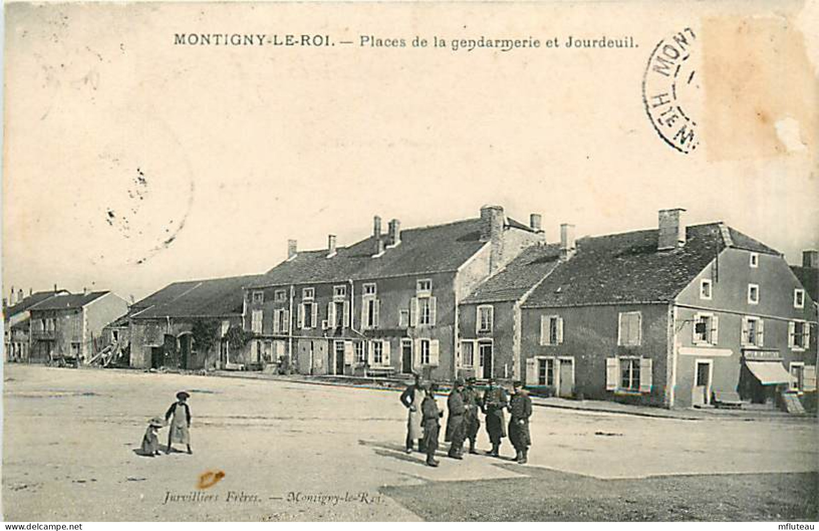 52* MONTIGNY LE ROY Place Gndarmerie     MA86,1324 - Montigny Le Roi