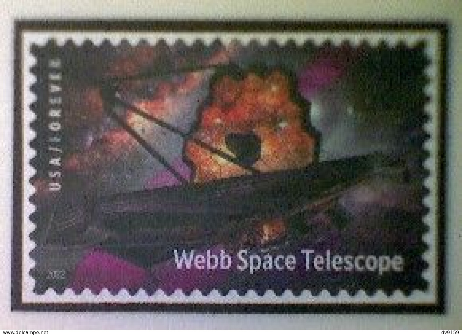 United States, Scott #5720, Used(o), 2022, Webb Space Telescope, (60¢) Forever, Multicolored - Used Stamps