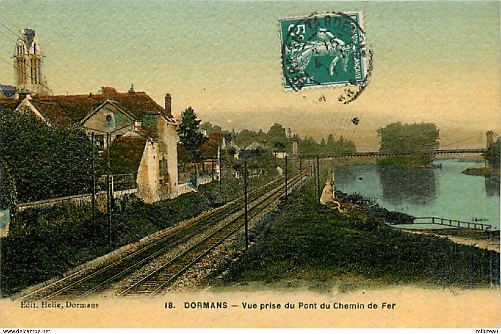51* DORMANS  Voie Ferree     MA86,1248 - Dormans