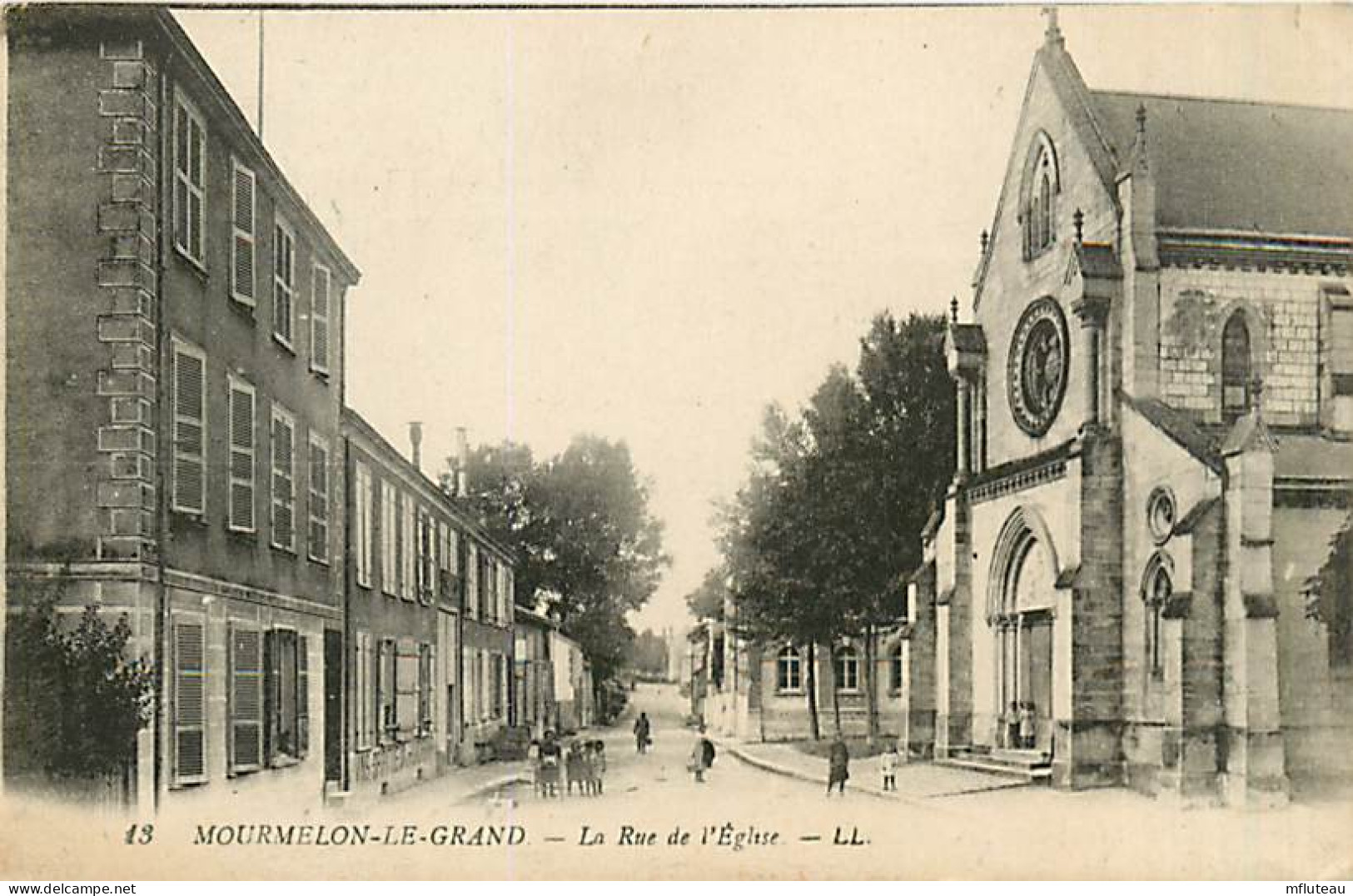 51* MOURMELON LE GRAND Rue De L'eglise    MA86,1205 - Mourmelon Le Grand