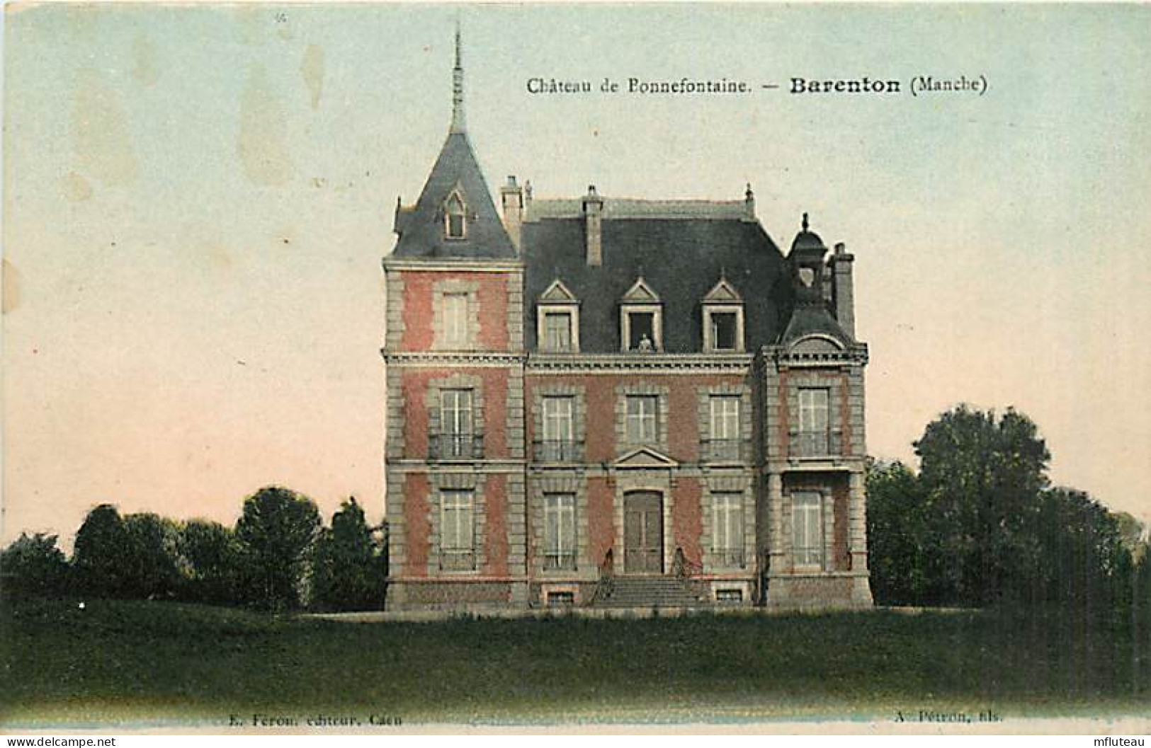 50* BARENTON Château Ponnefontaine      MA86,0885 - Barenton