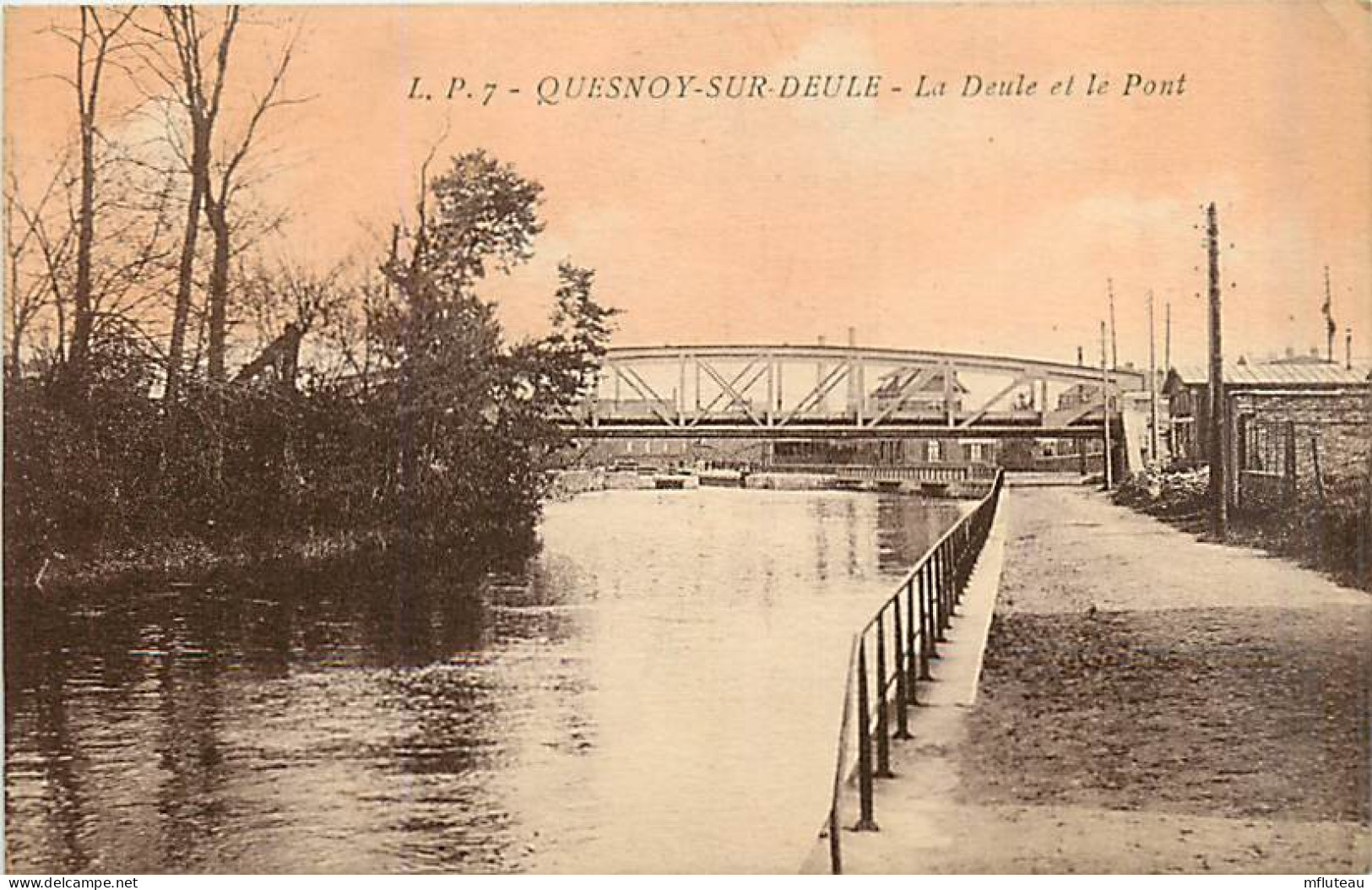 59* LE QUESNOY SUR DEULLE  Pont            MA87,0470 - Le Quesnoy