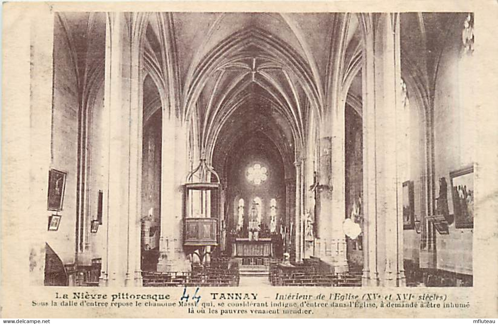 58* TANNAY  Eglise   MA87,0437 - Tannay