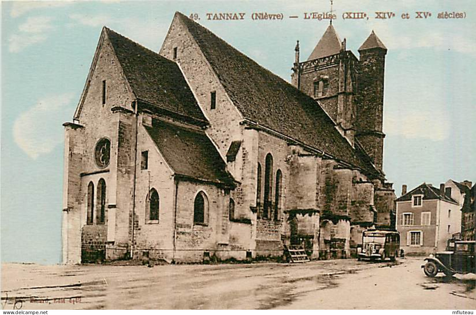 58* TANNAY Eglise           MA87,0418 - Tannay