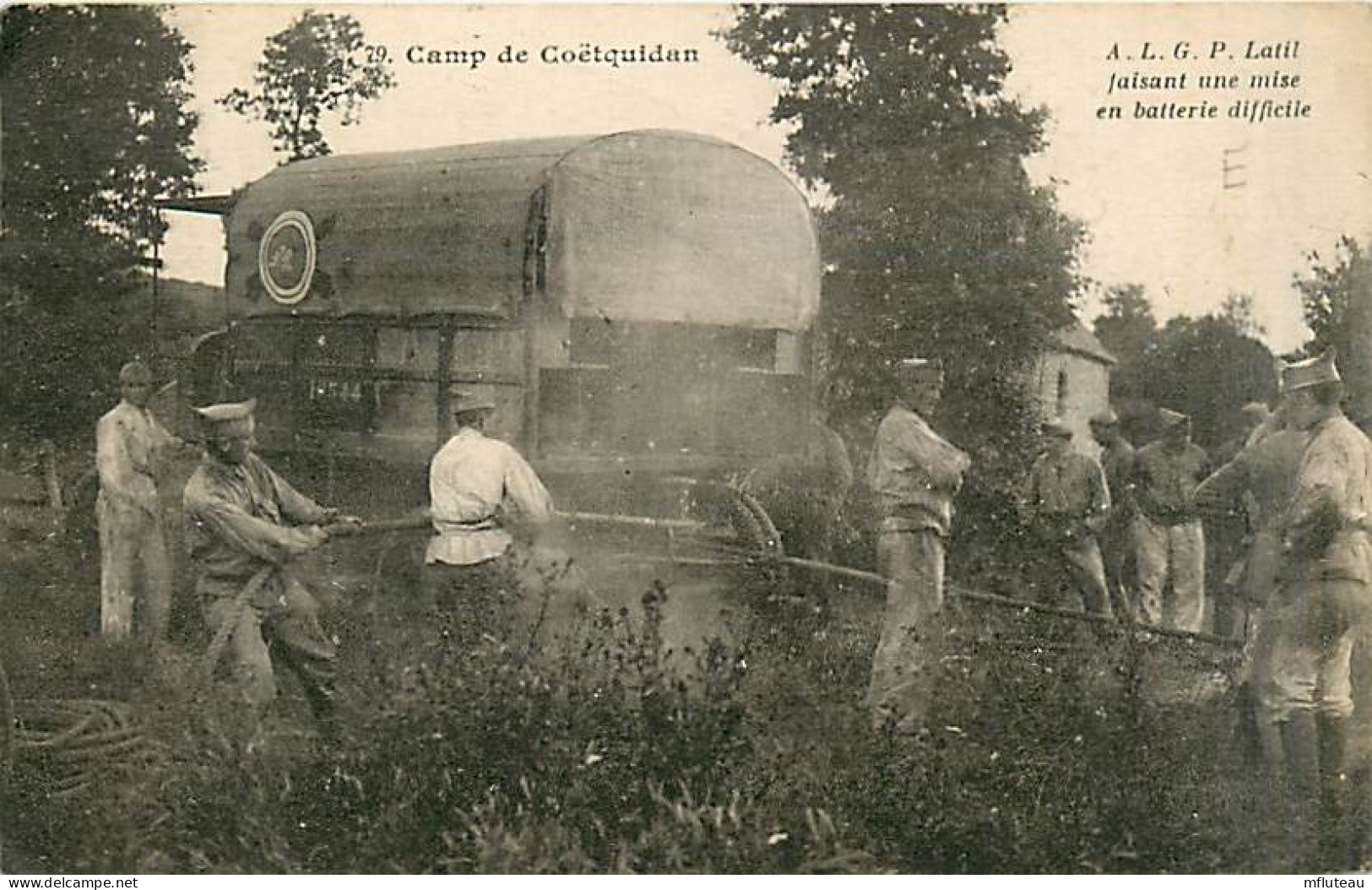 56* COETQUIDAN   Batterie            MA87,0194 - Guer Cötquidan