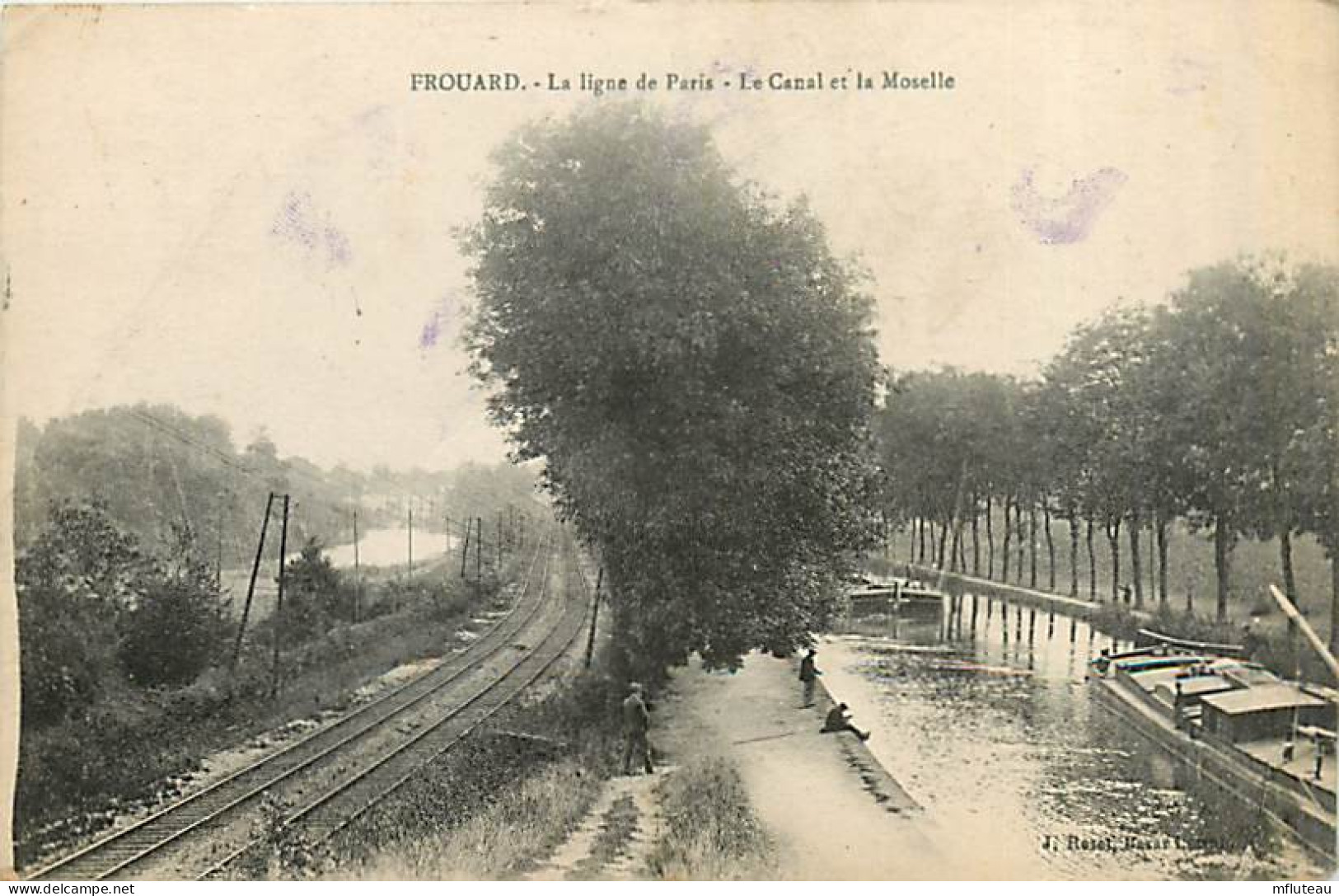 54* FROUARD  V.ferree  Canal          MA87,0022 - Frouard