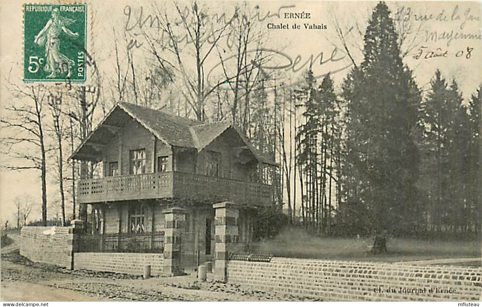 53* ERNEE Chalet De Vahais    MA86,1442 - Ernee