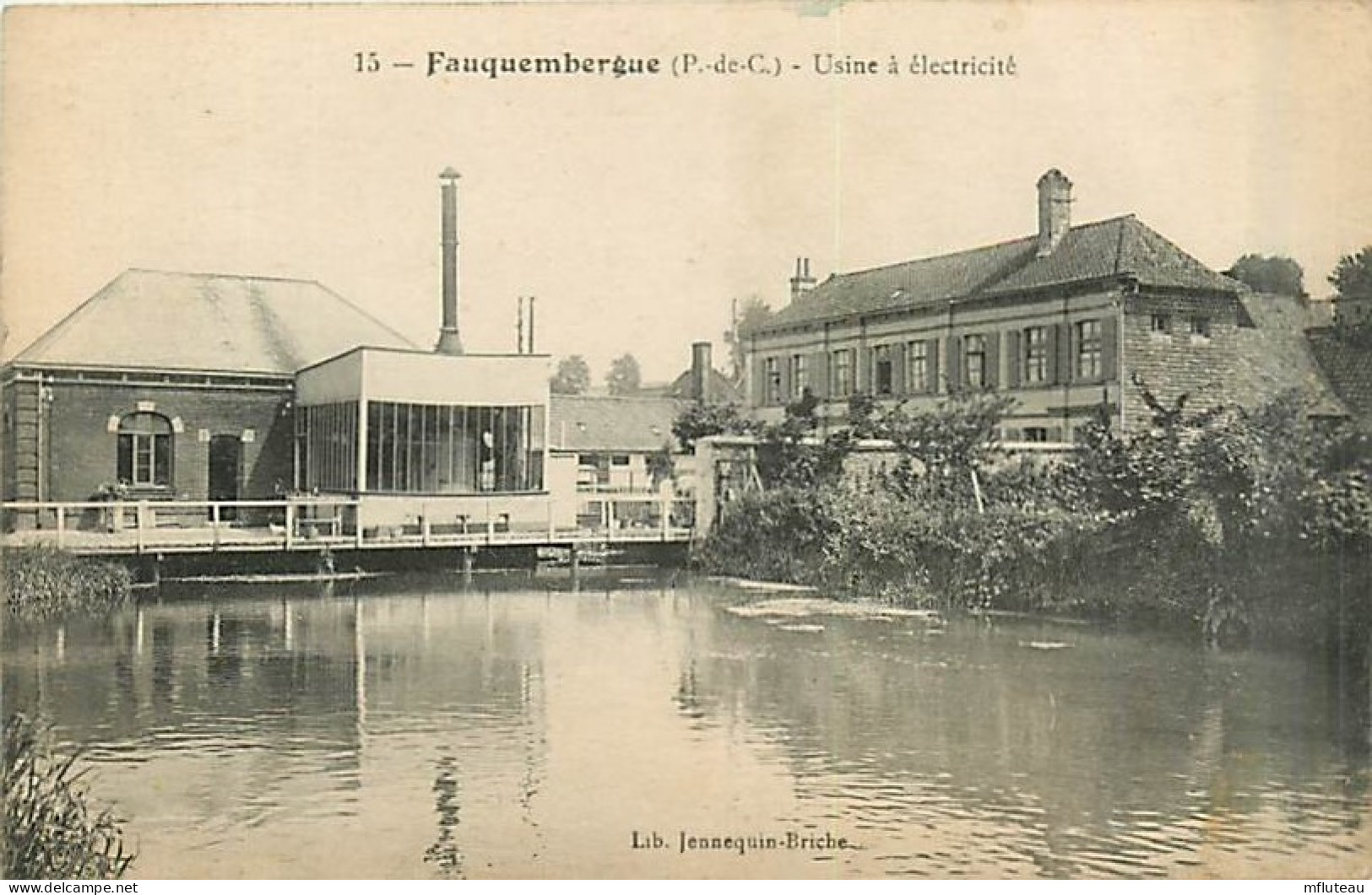 62* FAUQUEMBERGUE Usine  Electrique            MA87,1012 - Fauquembergues