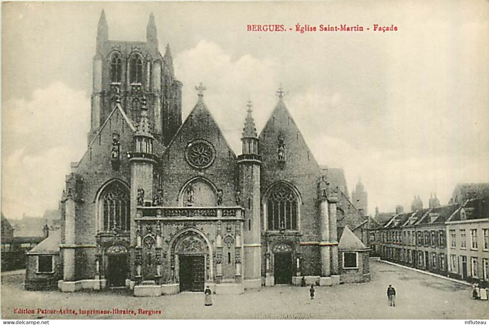 59* BERGUES Eglise            MA87,0633 - Bergues