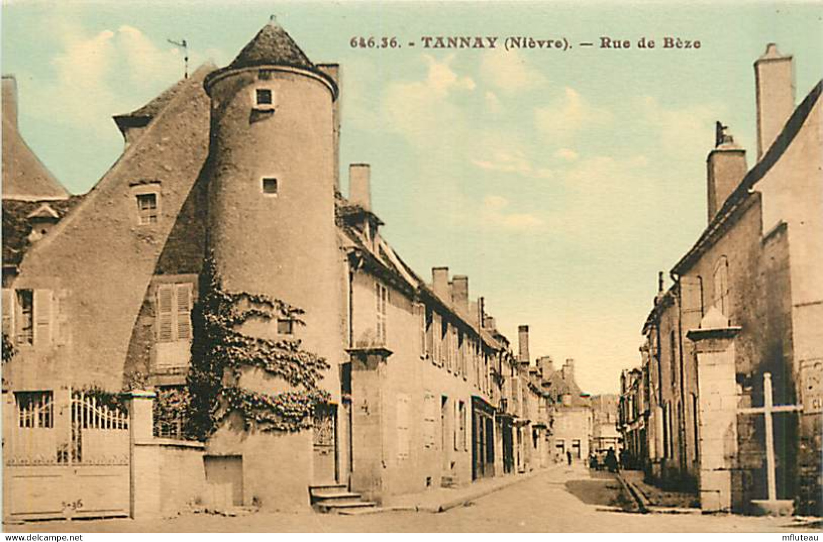 58* TANNAY  Rue De Beze          MA87,1380 - Tannay