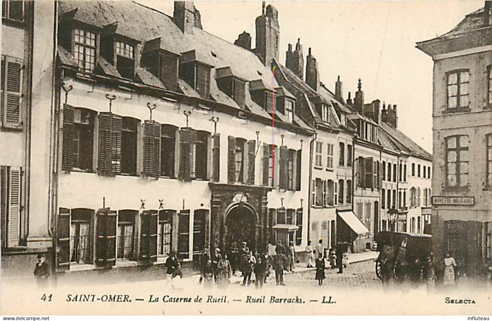 62* ST OMER  Caserne De Rueil           MA87,1204 - Saint Omer