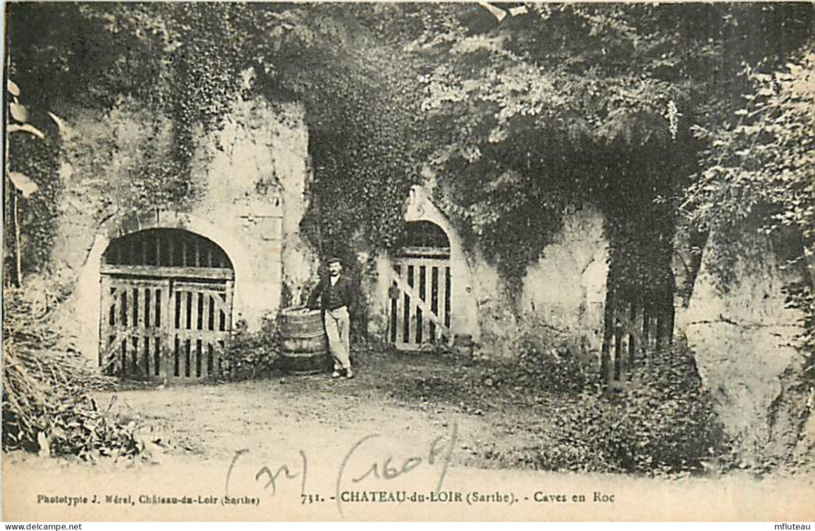 72* CHATEAU DU LOIR Caves Troglo         MA88,0948 - Chateau Du Loir