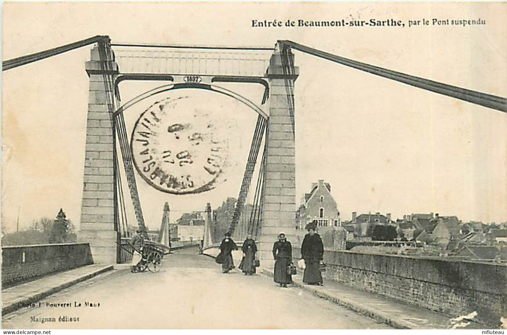 72* BEAUMONT SUR SARTHE Pont          MA88,0914 - Beaumont Sur Sarthe
