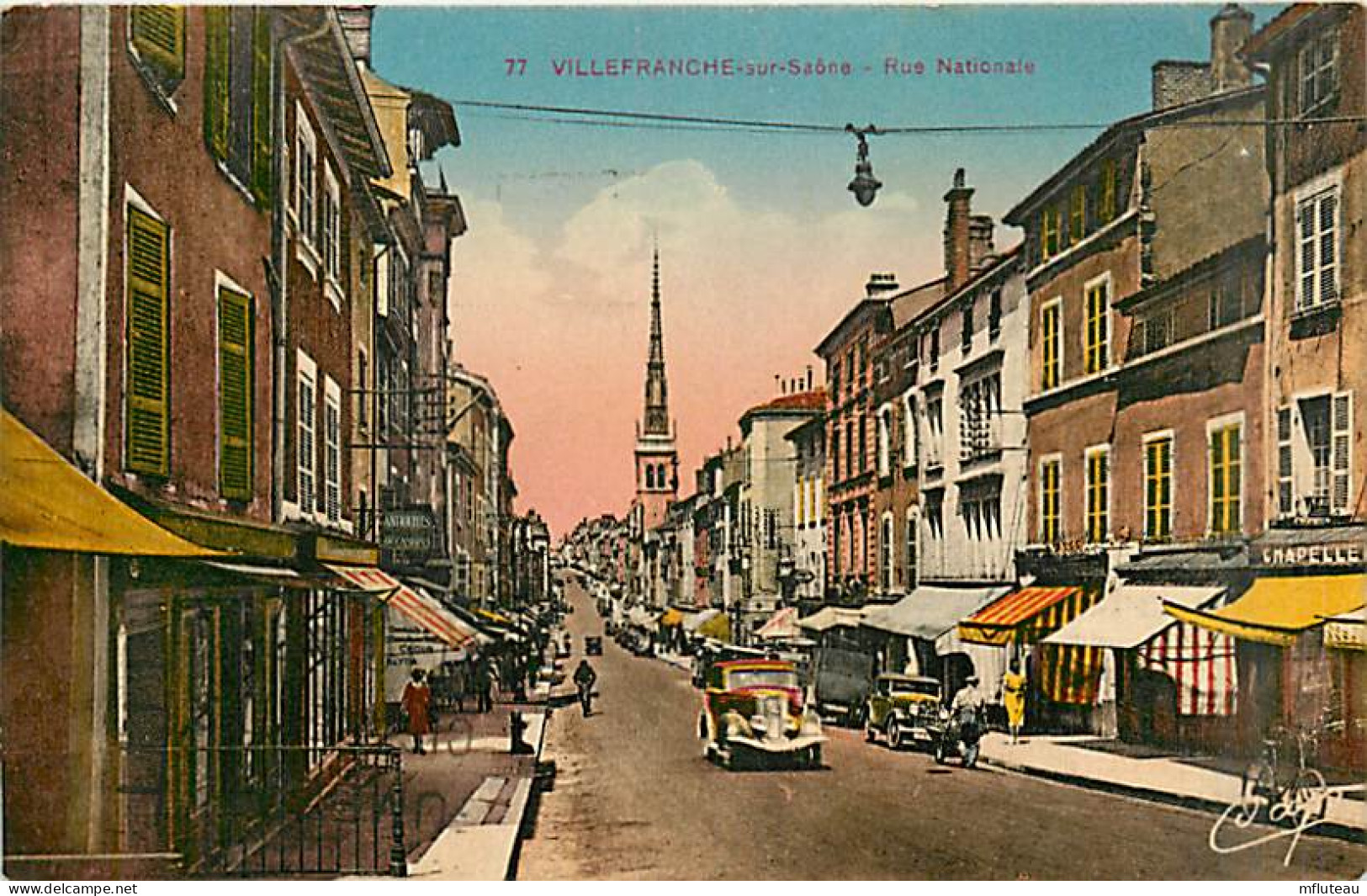 69* VILLEFRANCHE SUR SAONE Rue Nationale          MA88,0590 - Villefranche-sur-Saone