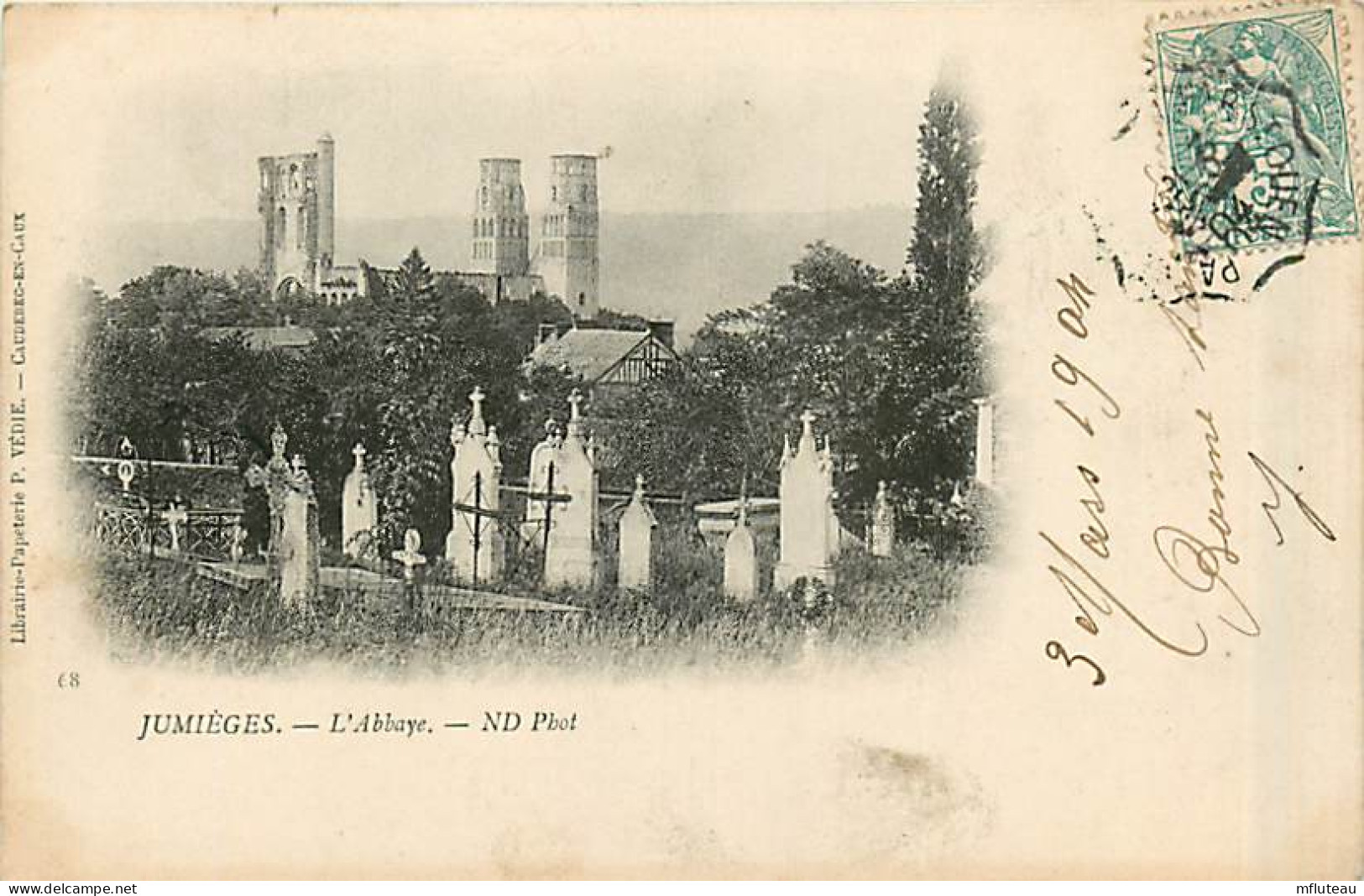 76* JUMIEGES Abbaye              MA88,1361 - Jumieges