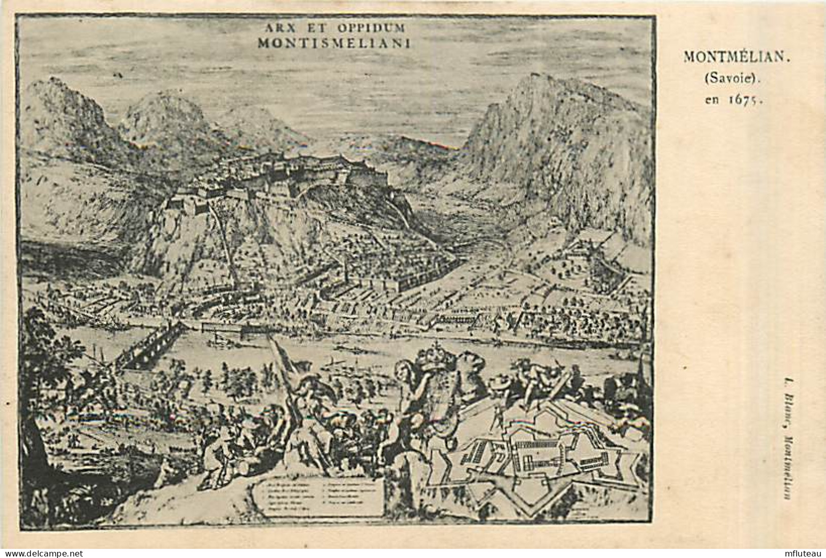73* MONTMELIAN   En 1675        MA88,1082 - Montmelian