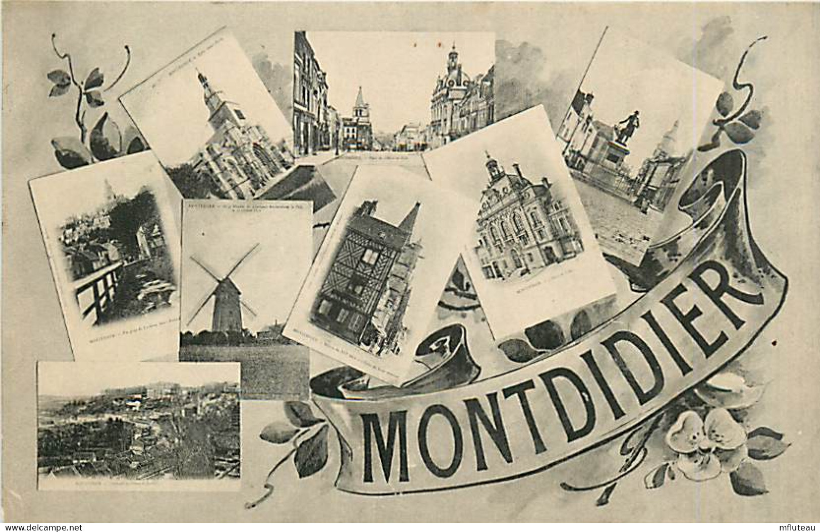 80* MONTDIDIER Multivues                       MA89,0463 - Montdidier