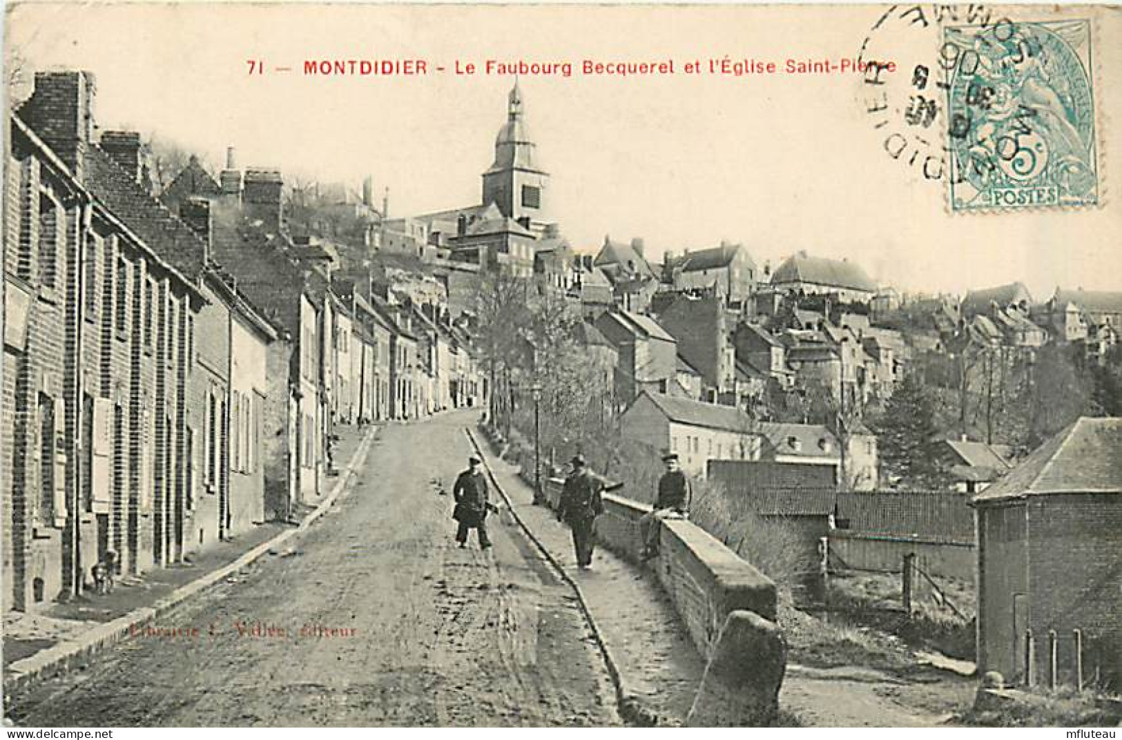 80* MONTDIDIER  Faubourg  Becquerel                      MA89,0439 - Montdidier