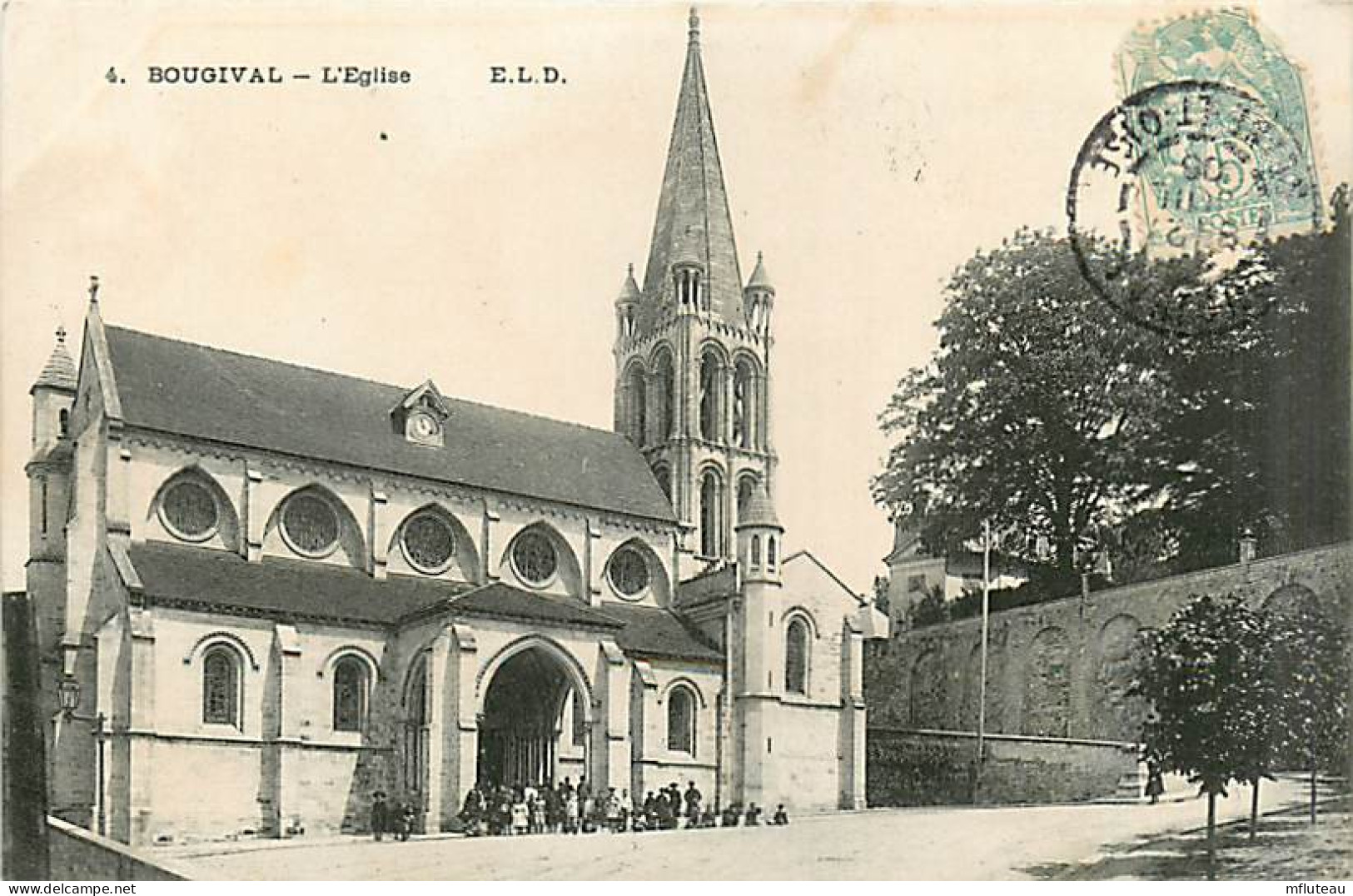 78* BOUGIVAL Eglise            MA89,0323 - Bougival