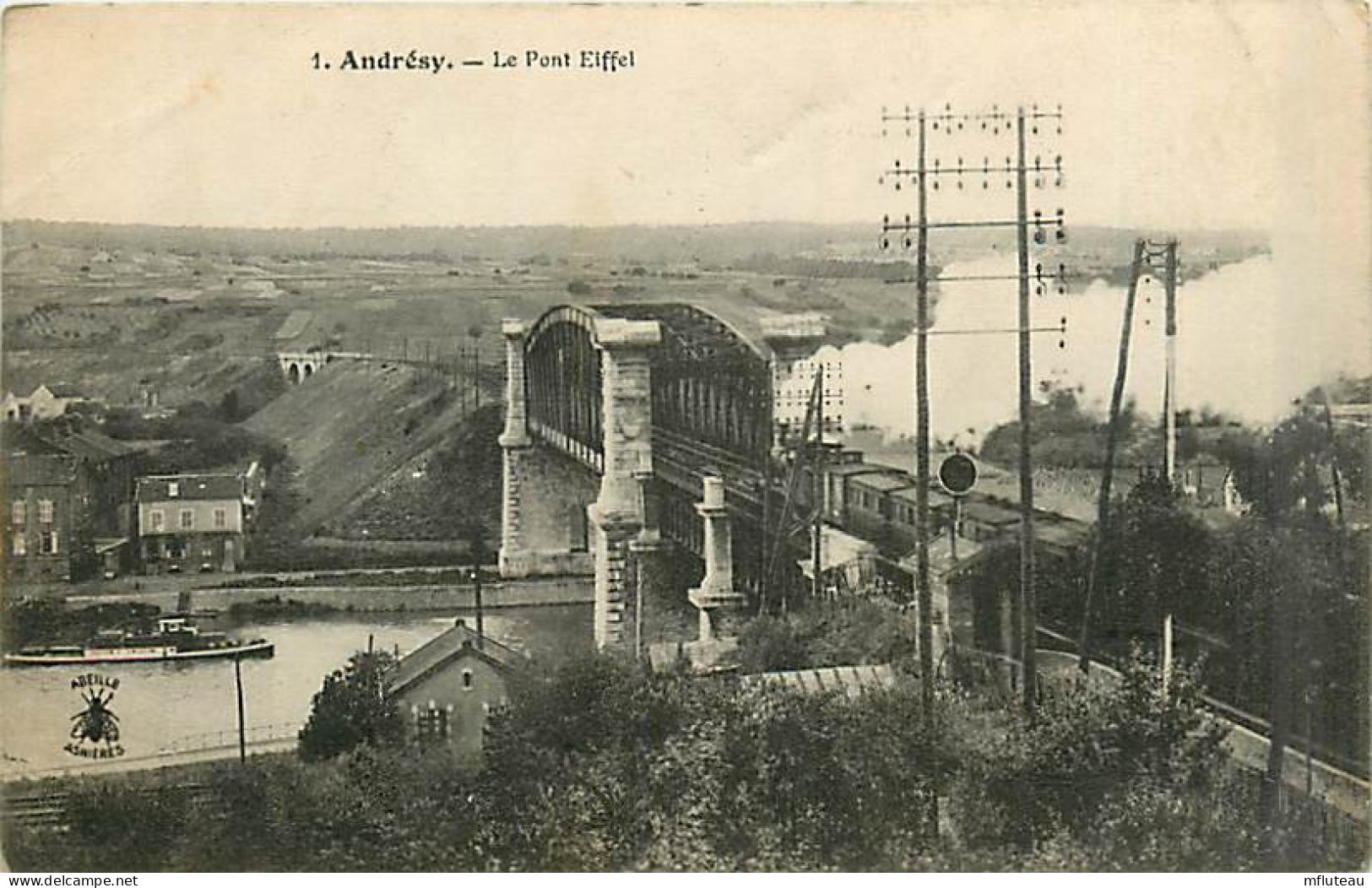 78* ANDRESY Pont Eiffel                       MA89,0230 - Andresy