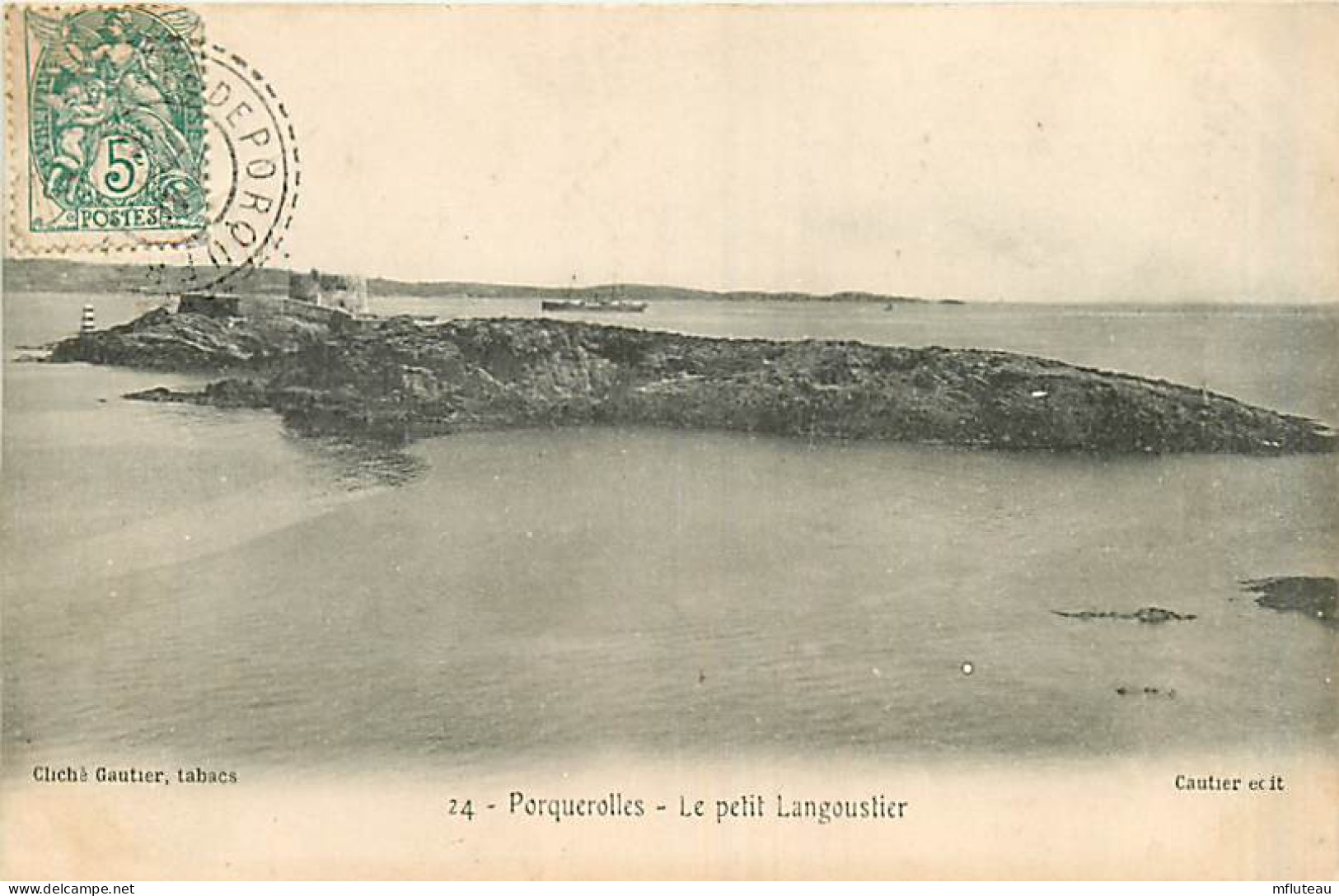 83* PORQUEROLLES  Petit Langoustier                      MA89,1264 - Porquerolles