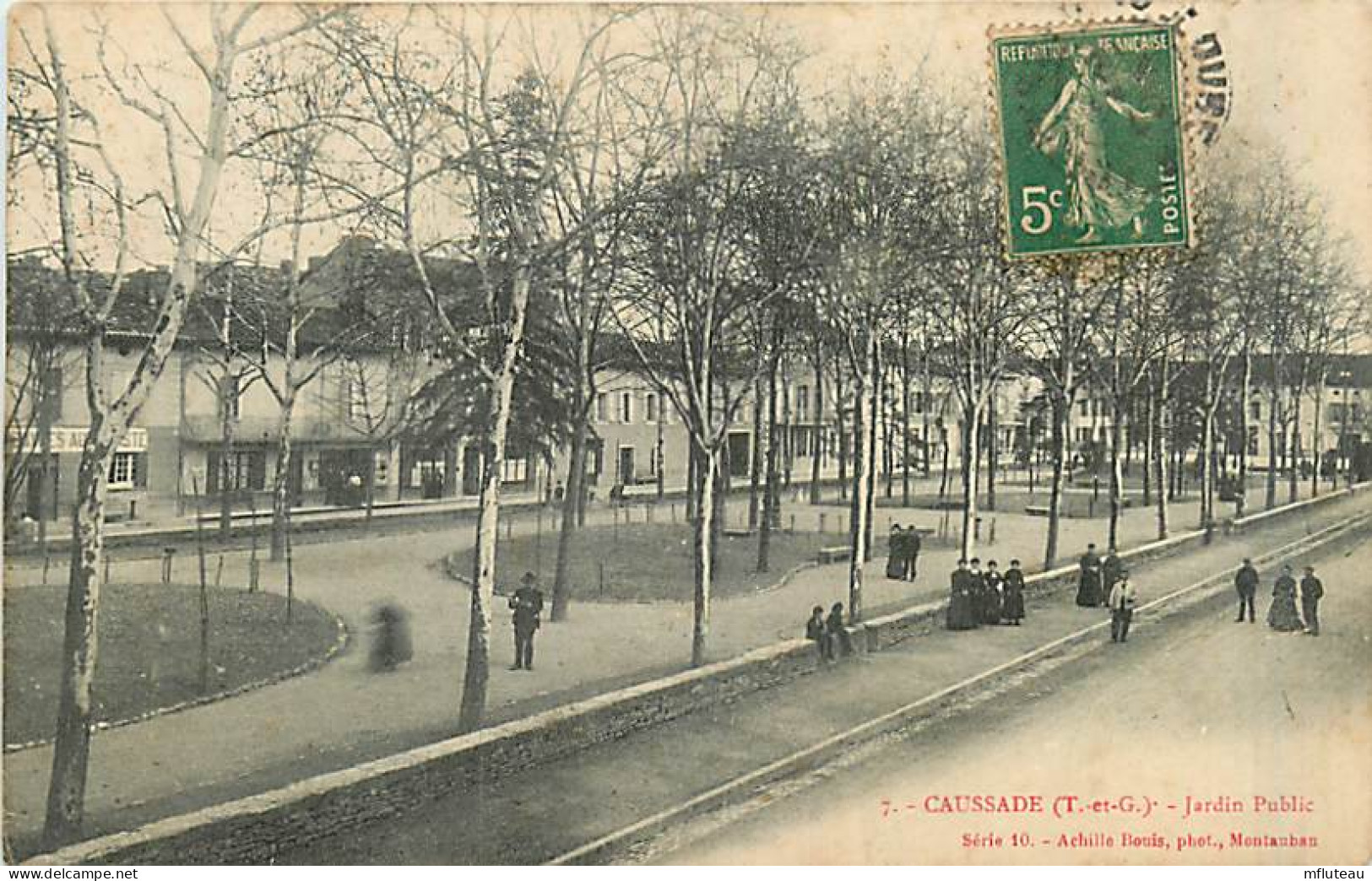 82* CAUSSADE  Jardin Public                       MA89,1248 - Caussade