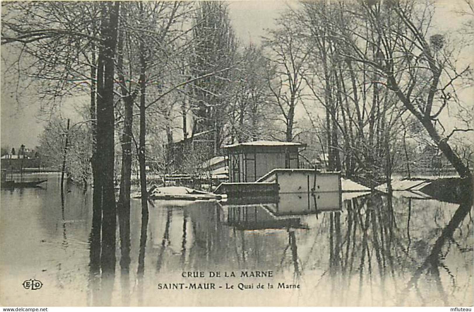 94* ST MAUR Crues 1910                       MA89,1188 - Saint Maur Des Fosses