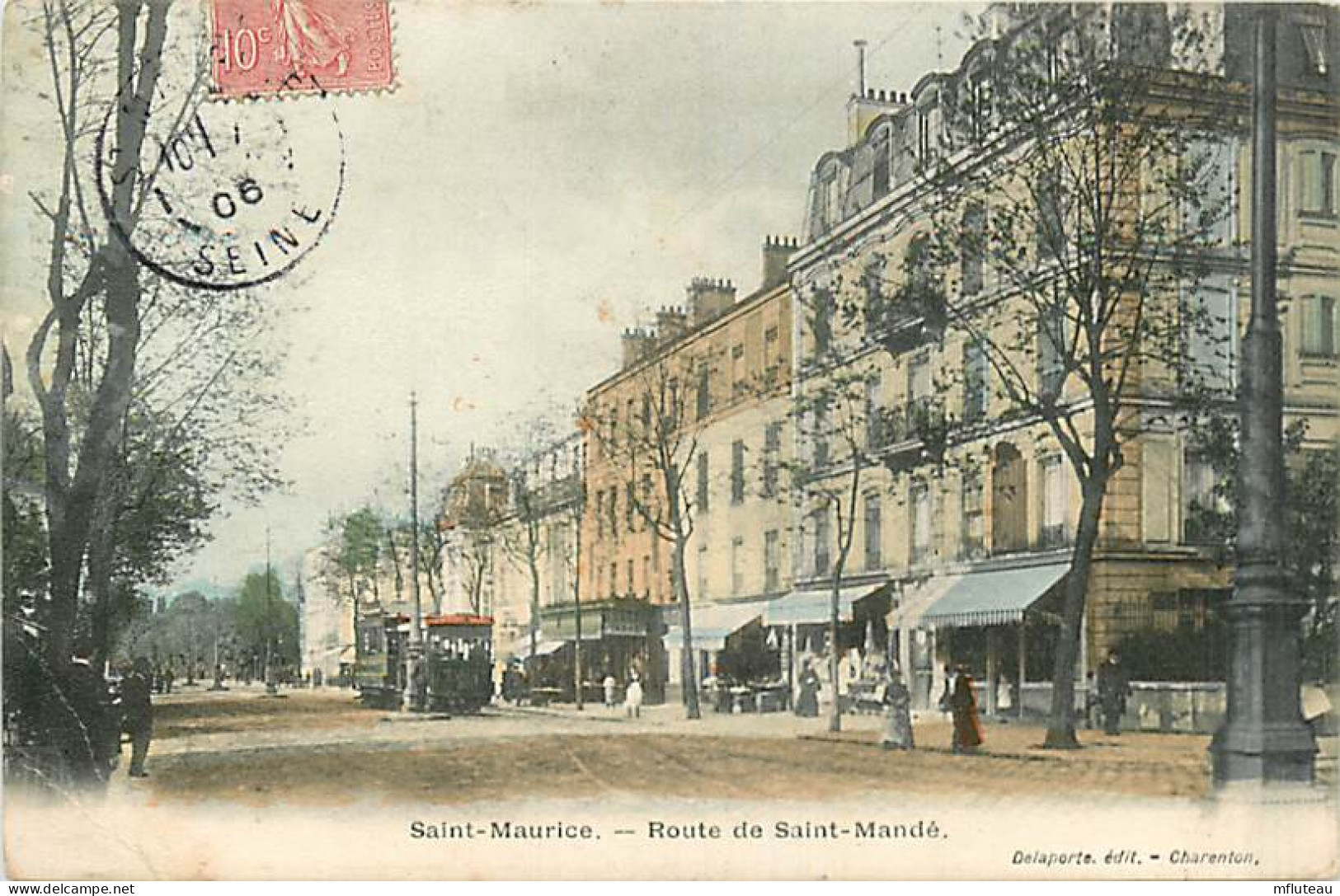 94* ST MAURICE  Rte De St Mande                       MA89,1150 - Saint Maurice