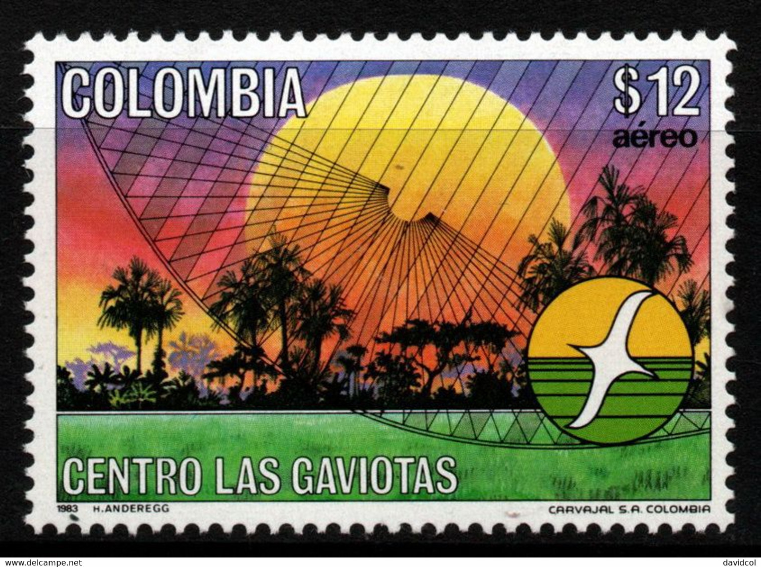 03- KOLUMBIEN - 1983- MI#:1611- MNH- “LAS GAVIOTAS” CENTER - Colombie