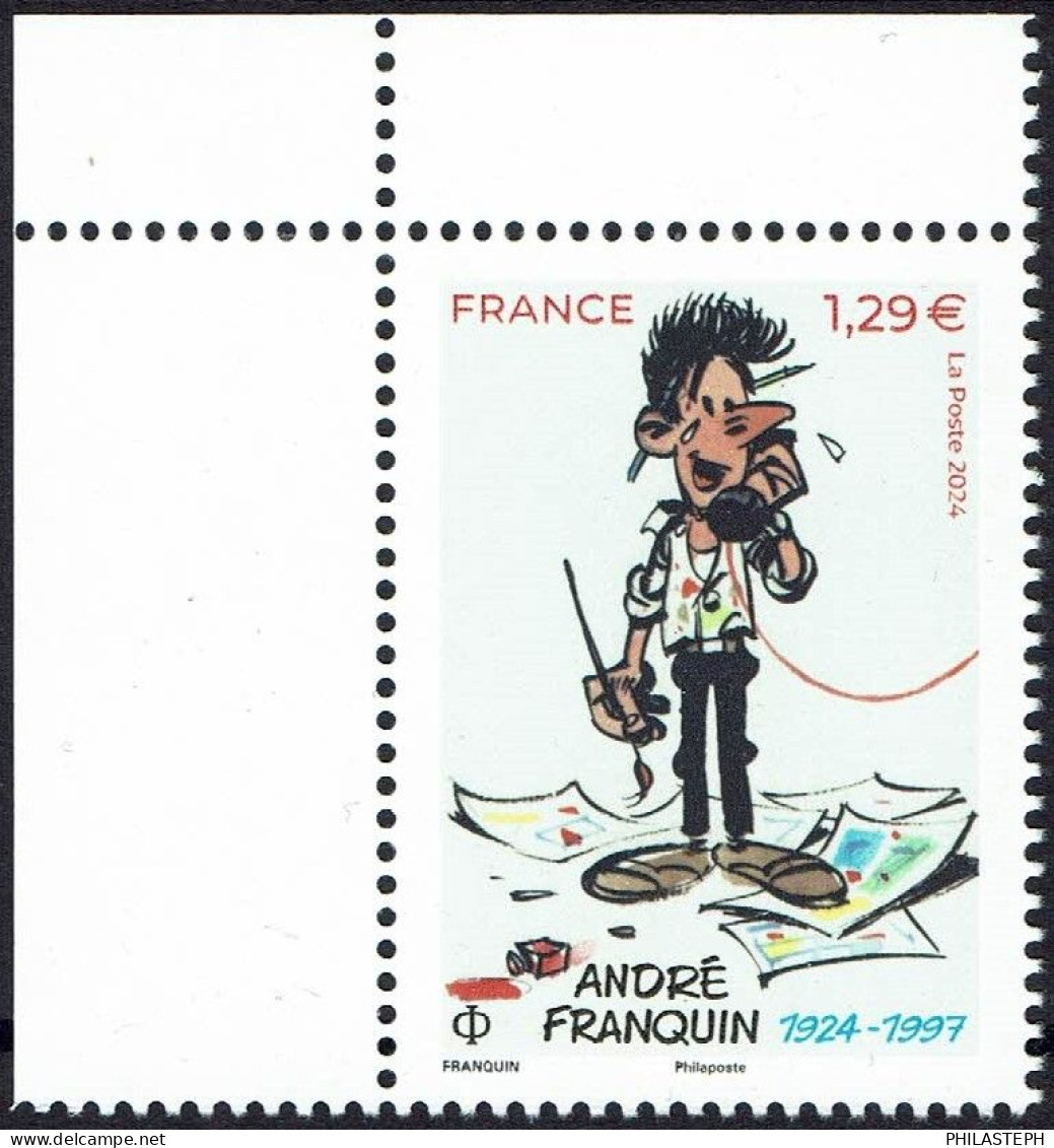FRANCE 2024 - André Franquin (1924-1997) - YT 5745 Neuf ** - Bandes Dessinées
