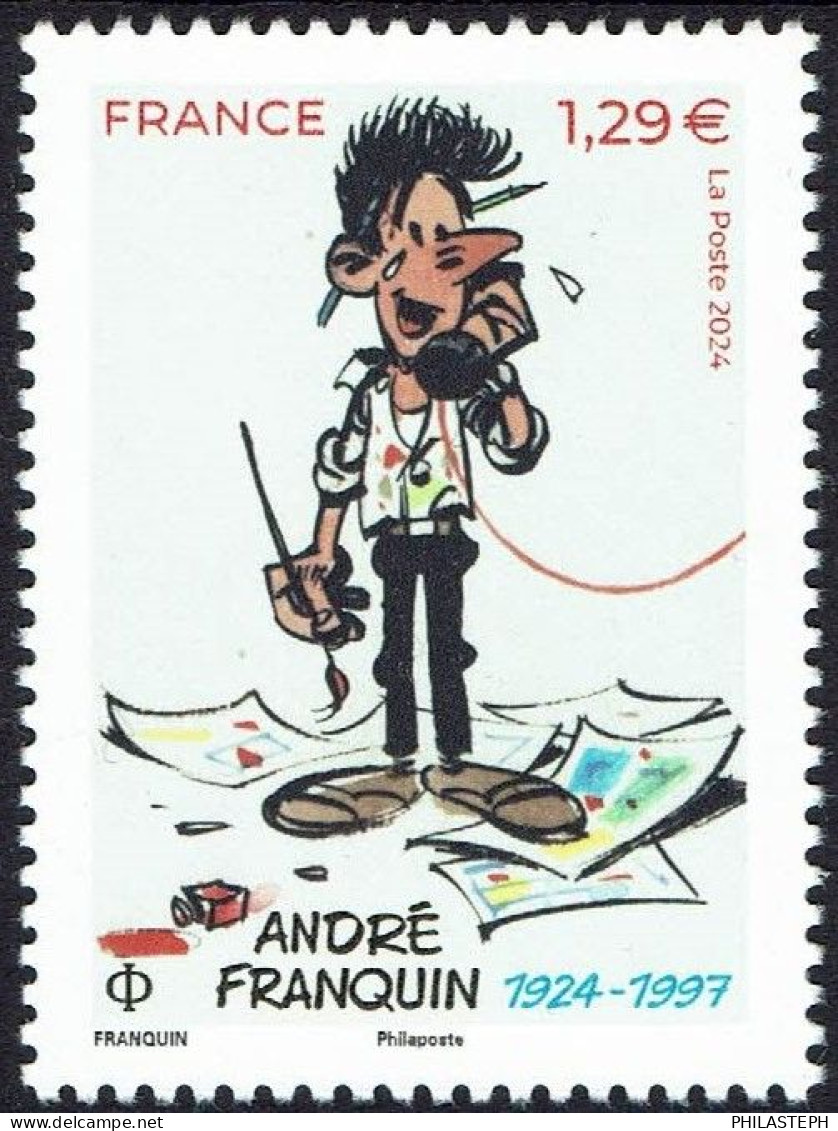 FRANCE 2024 - André Franquin (1924-1997) - YT 5745 Neuf ** - Comics