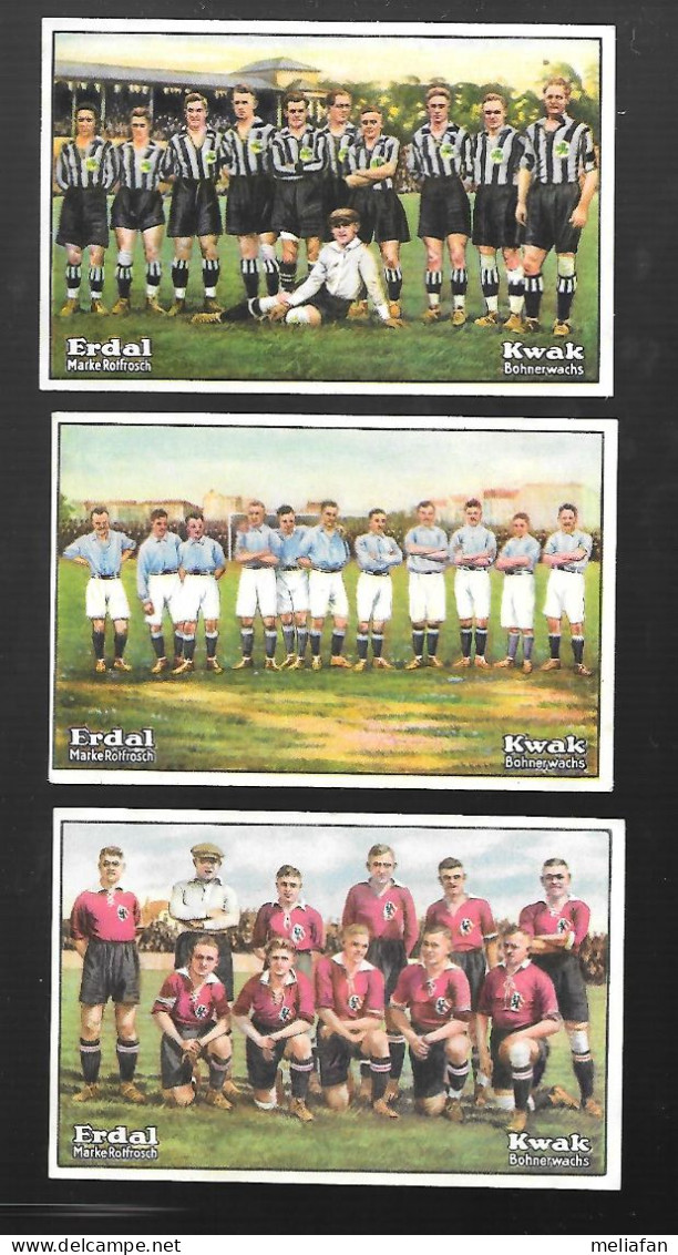 W699 - CHROMOS ERDAL KWAK - 1 FC NURNBERG - SPV FURTH - VIKTORIA 89 BERLIN - Trading Cards