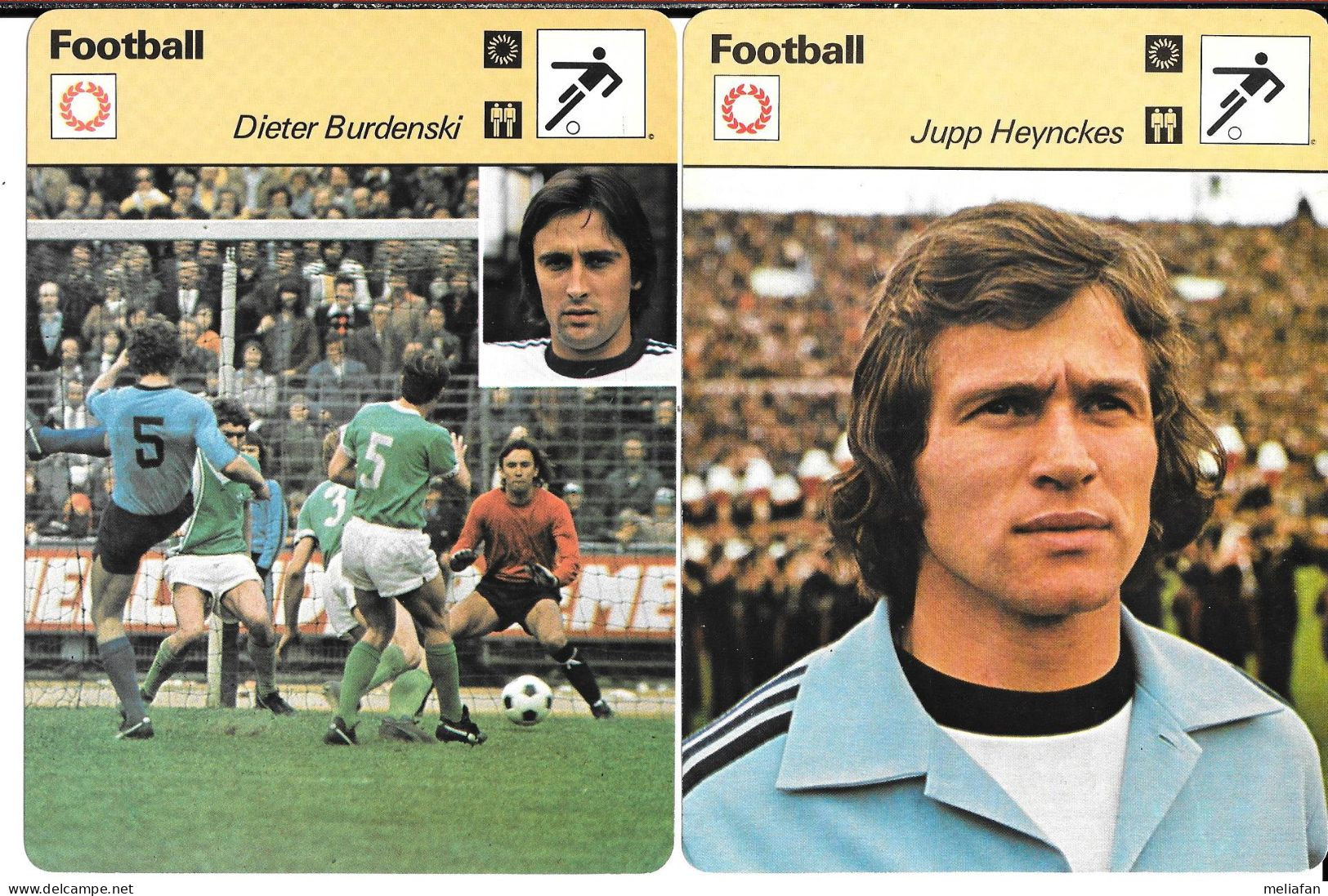 GF2226 - SPORTCASTER - FOOTBALL - JUPP DERWALL - DIETER BURDENSKI - JUPP HEYNKES - Trading Cards