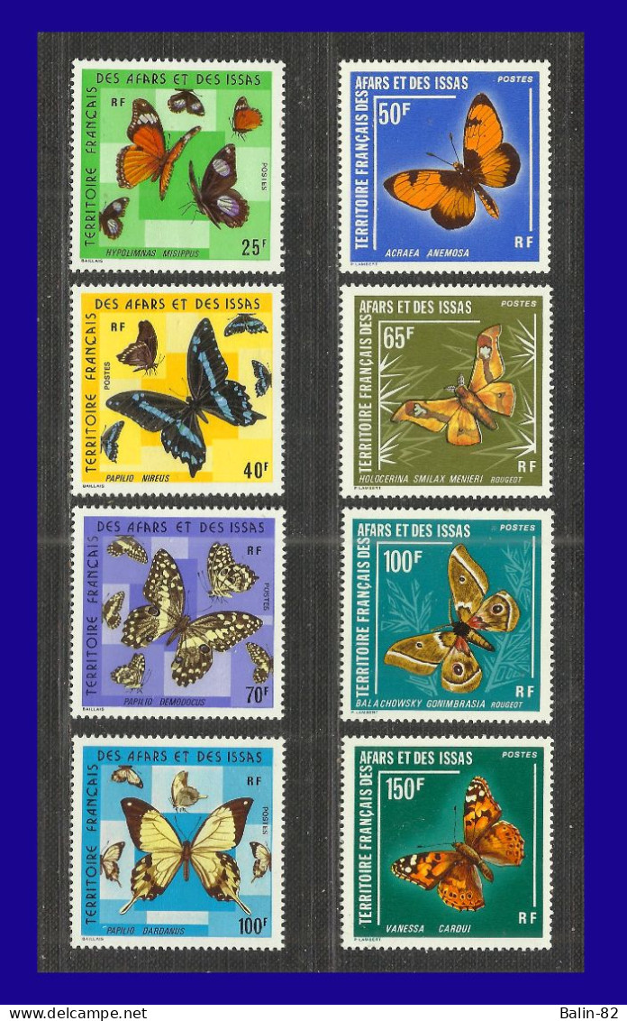 1975 - Afars Et Des Issas - Scott Nº 392 - 399 - MNH - AI- 50 - Ungebraucht