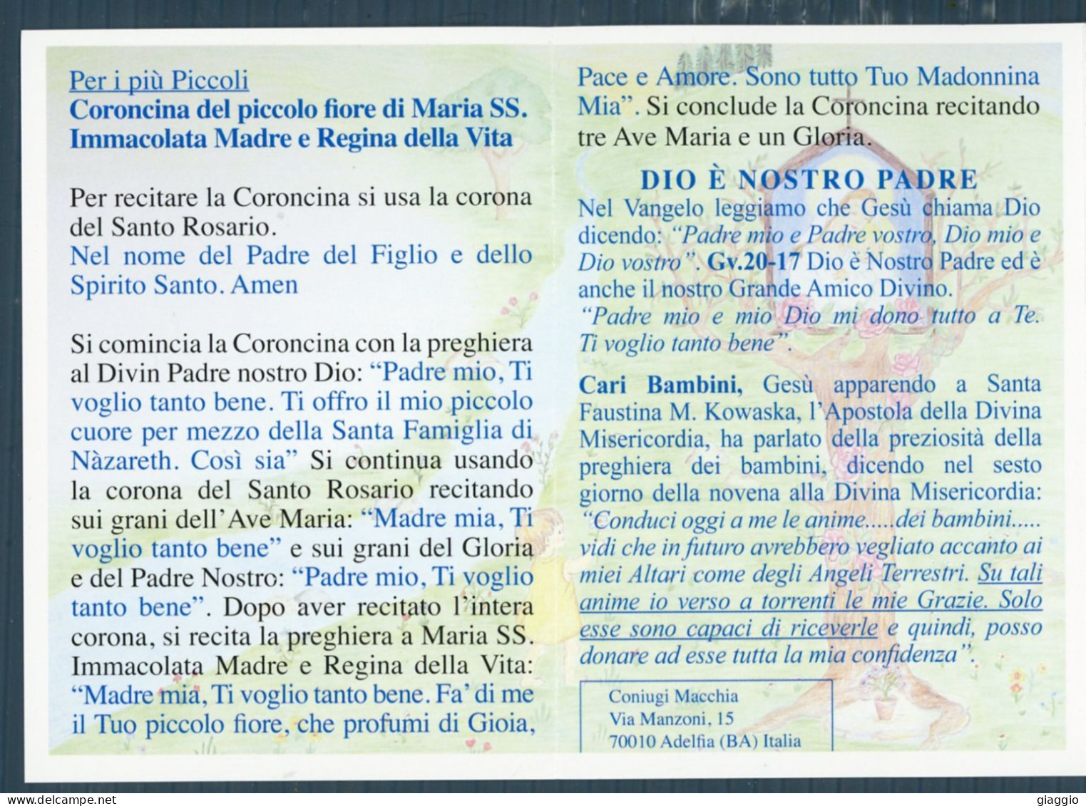 °°° Santino N. 9167 - Gesù Confido In Te °°° - Religion & Esotérisme