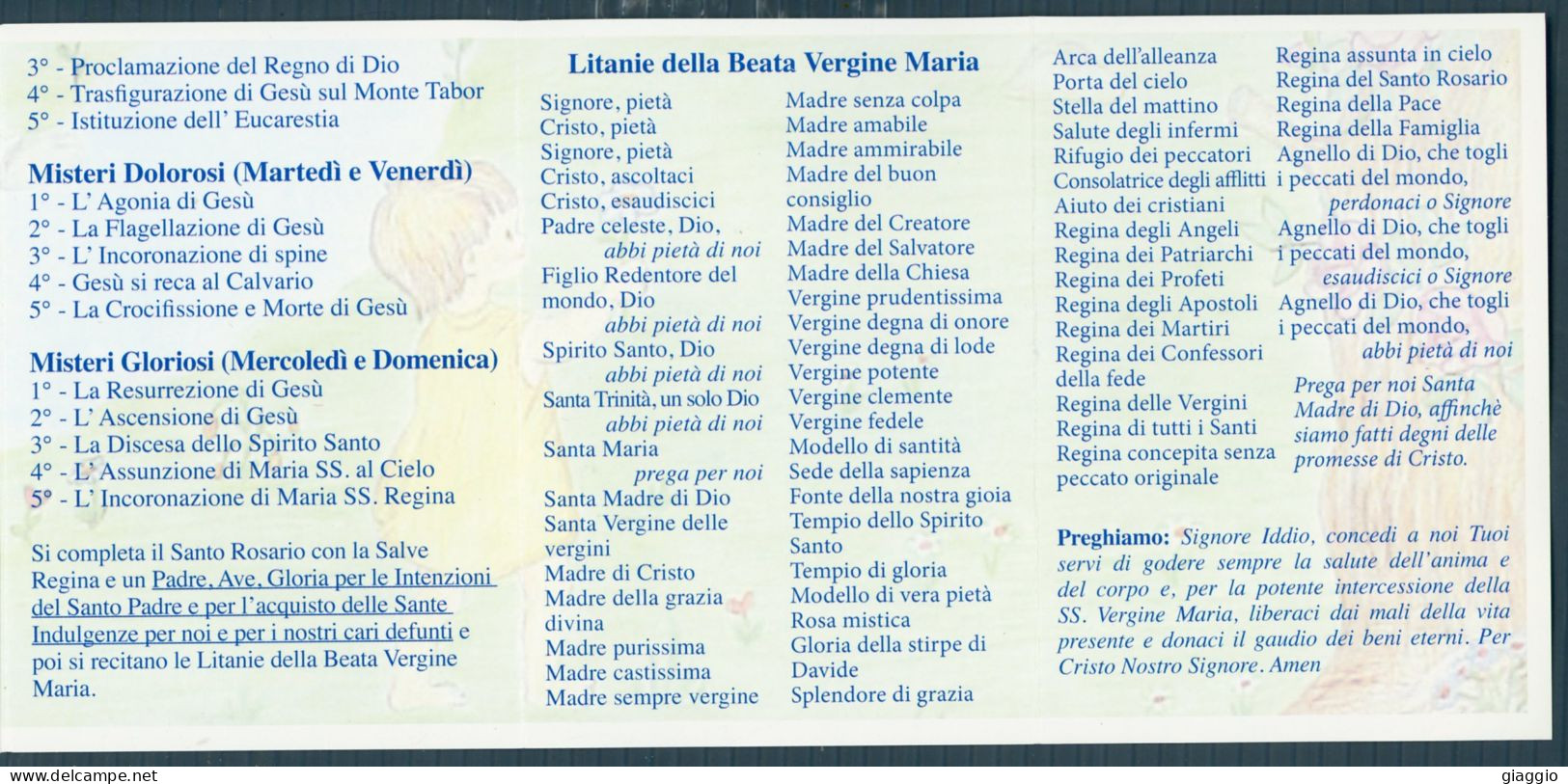 °°° Santino N. 9167 - Gesù Confido In Te °°° - Religion & Esotérisme