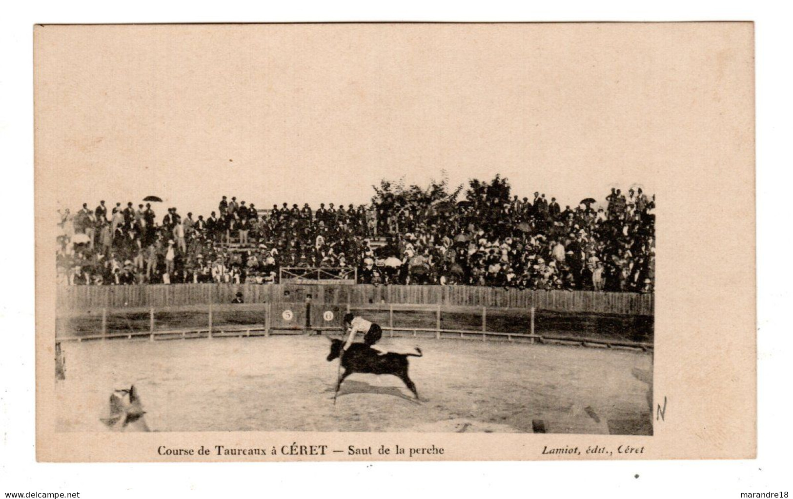 Ceret , Course De Taureaux , Arènes - Ceret