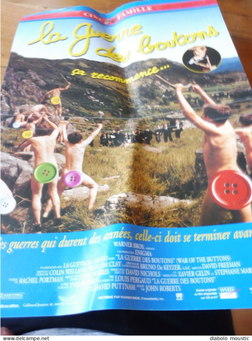 1994   Affiche LA GUERRE DES BOUTONS - Afiches