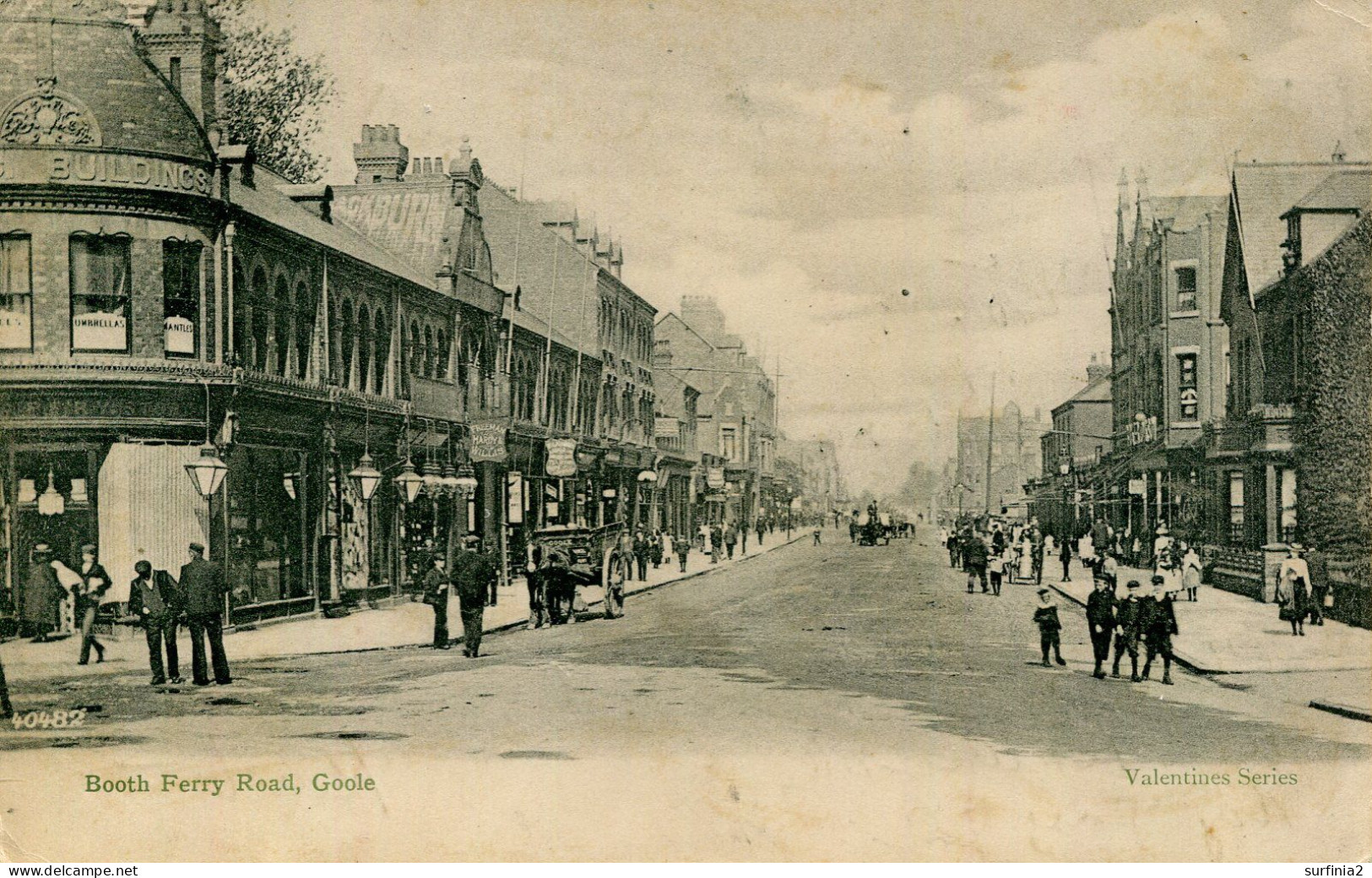 LINCS - GOOLE - BOOTH FERRY ROAD 1904 Li614 - Other & Unclassified